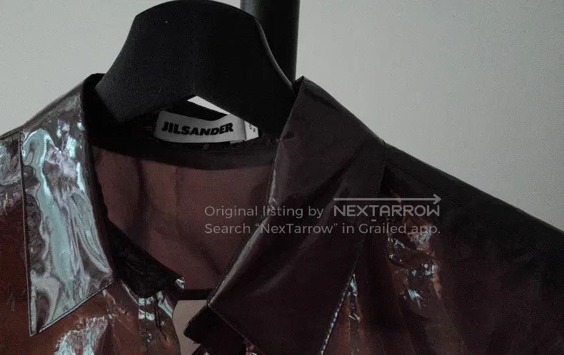 Jil Sander Jil Sander size 34 Transparent Plastic Shirt Size US S / EU 44-46 / 1 - 3 Thumbnail