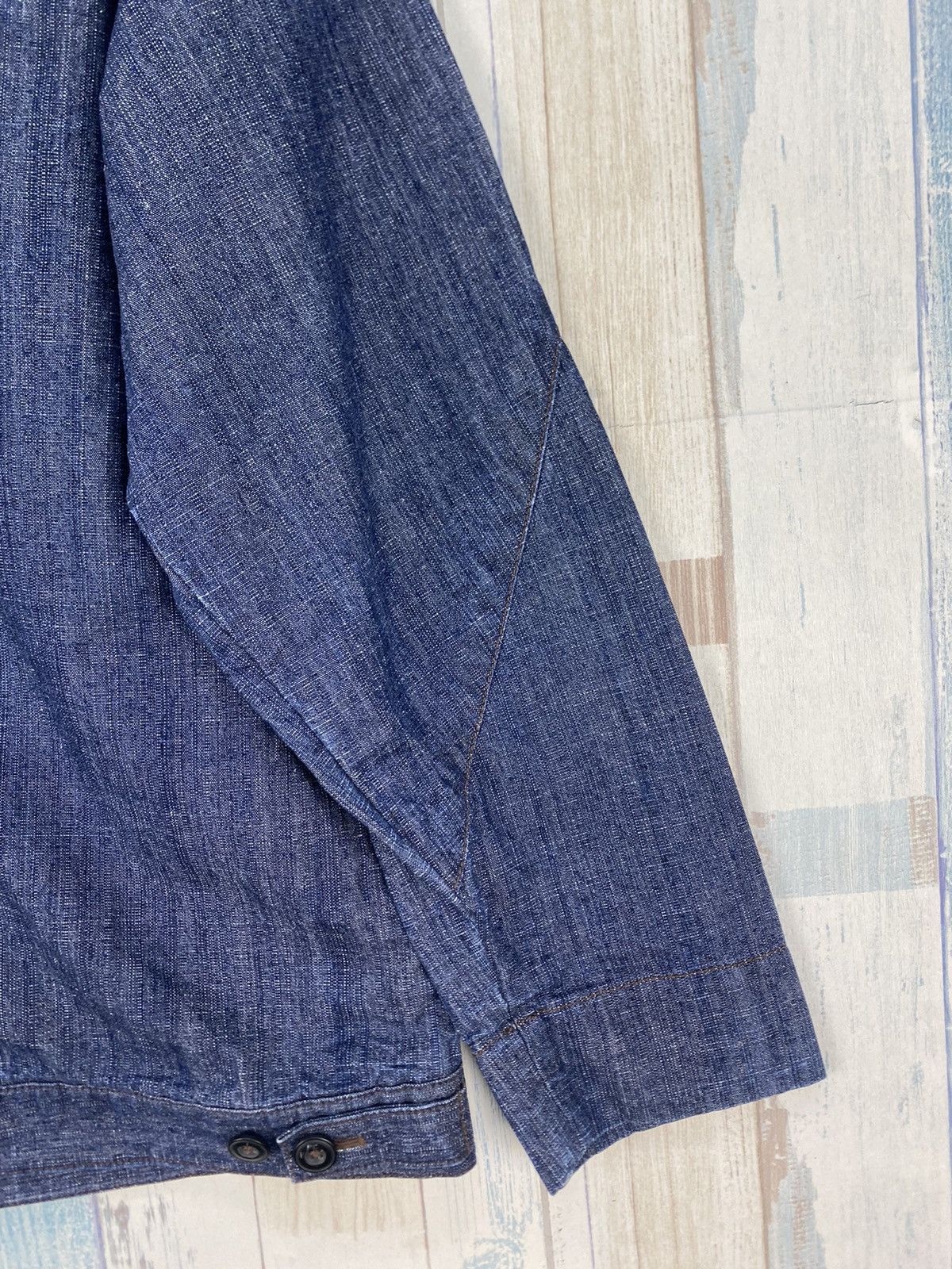 Yohji Yamamoto Vintage Sacny Y’saccs Yohji Yamamoto Denim Jacket Size US M / EU 48-50 / 2 - 8 Thumbnail