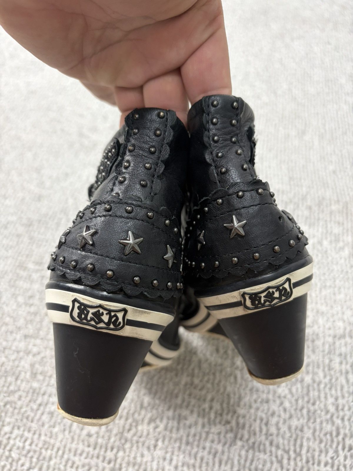 ASH Ash Wedge Genial Buckled Leather Size 38 Size US 8 / IT 38 - 9 Thumbnail