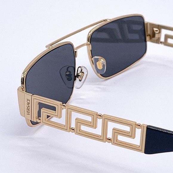 Versace NEW VERSACE VE2257 1002/87 UNISEX SUNGLASSES VERSACE VE2257 Size ONE SIZE - 7 Thumbnail