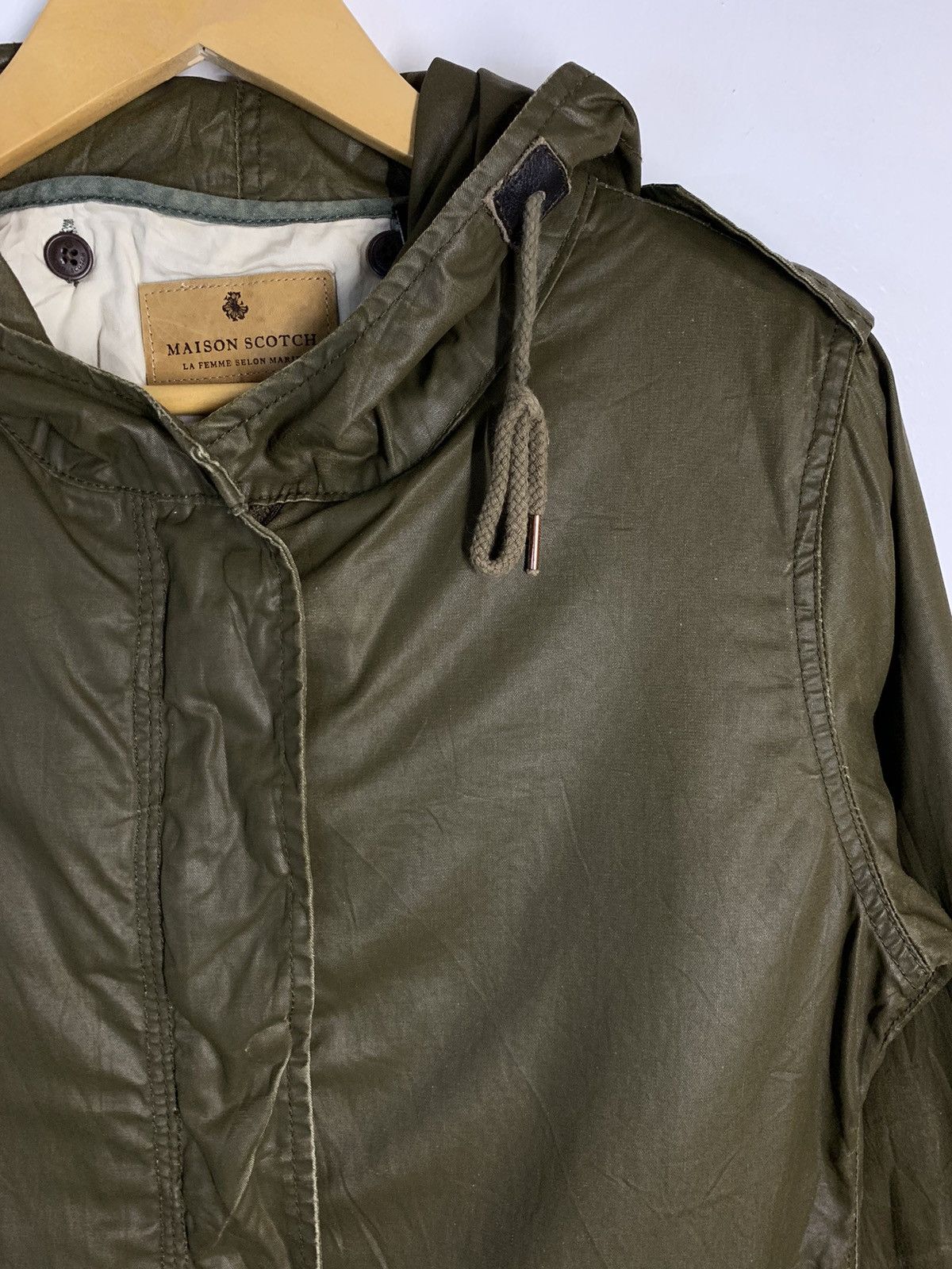 Designer × Japanese Brand × Vintage Vintage Maison Scotch Parka Jacket Size US M / EU 48-50 / 2 - 3 Thumbnail