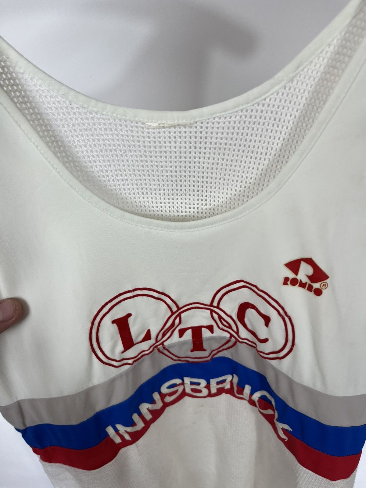 Other Vintage Rombo Innsbruck LTC Tank Top Olympic Sports Jersey Size S / US 4 / IT 40 - 4 Thumbnail