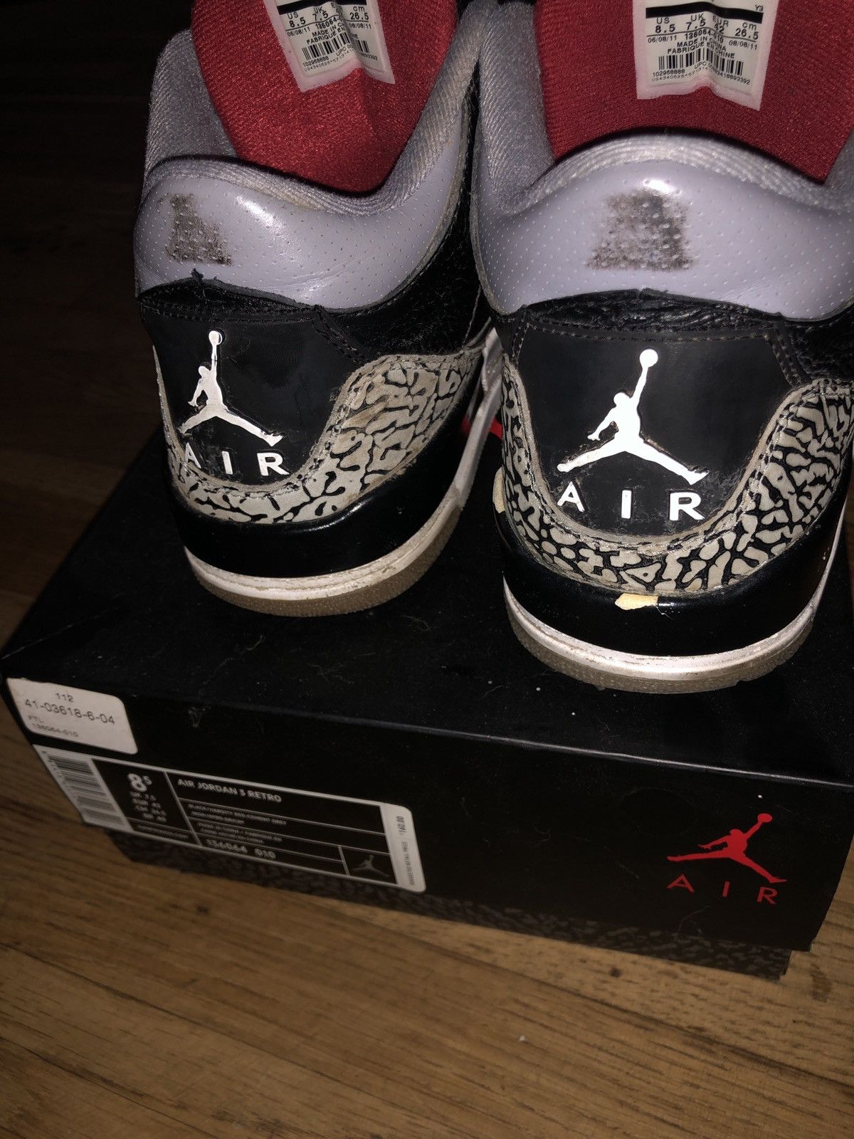 *RARE* JORDAN 3 CEMENT