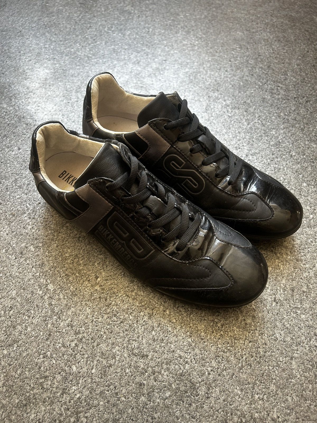 【archive 】90s bikkemberg スニーカー サッカー　レザー Dirk Bikkembergs Archival Footbal Leather Low Trainers 39 | eBay
