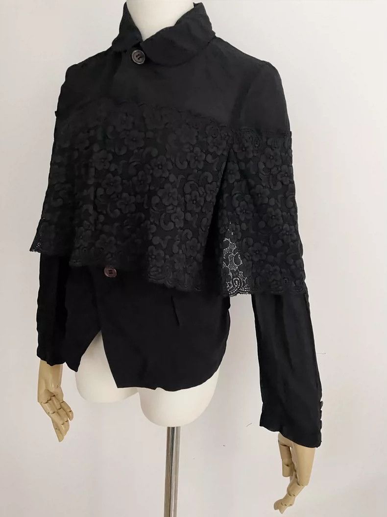 Comme des Garcons Comme des Garcons 11SS Double Lace Thin jacket 2504-Nextarr Size XS / US 0-2 / IT 36-38 - 2 Thumbnail