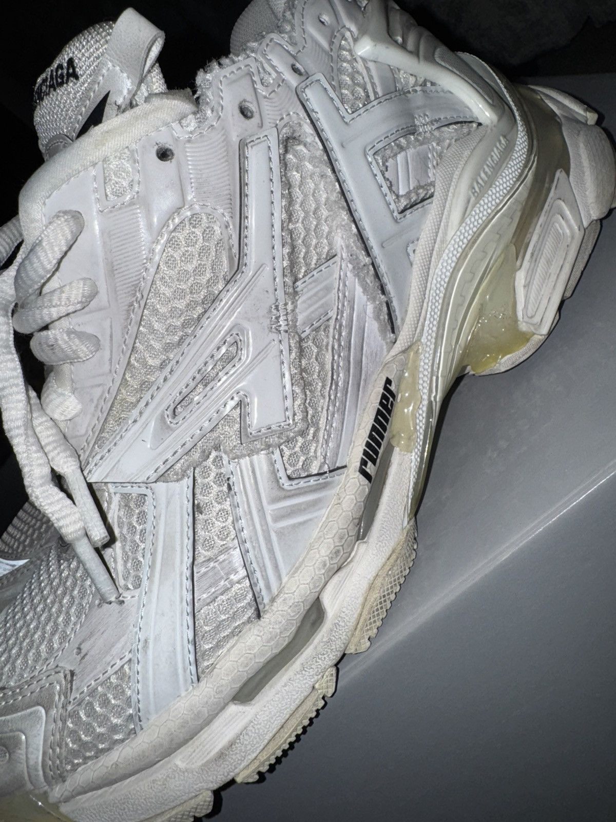 Balenciaga Balenciga runner white size us 8 Size US 8 / EU 41 - 14 Thumbnail