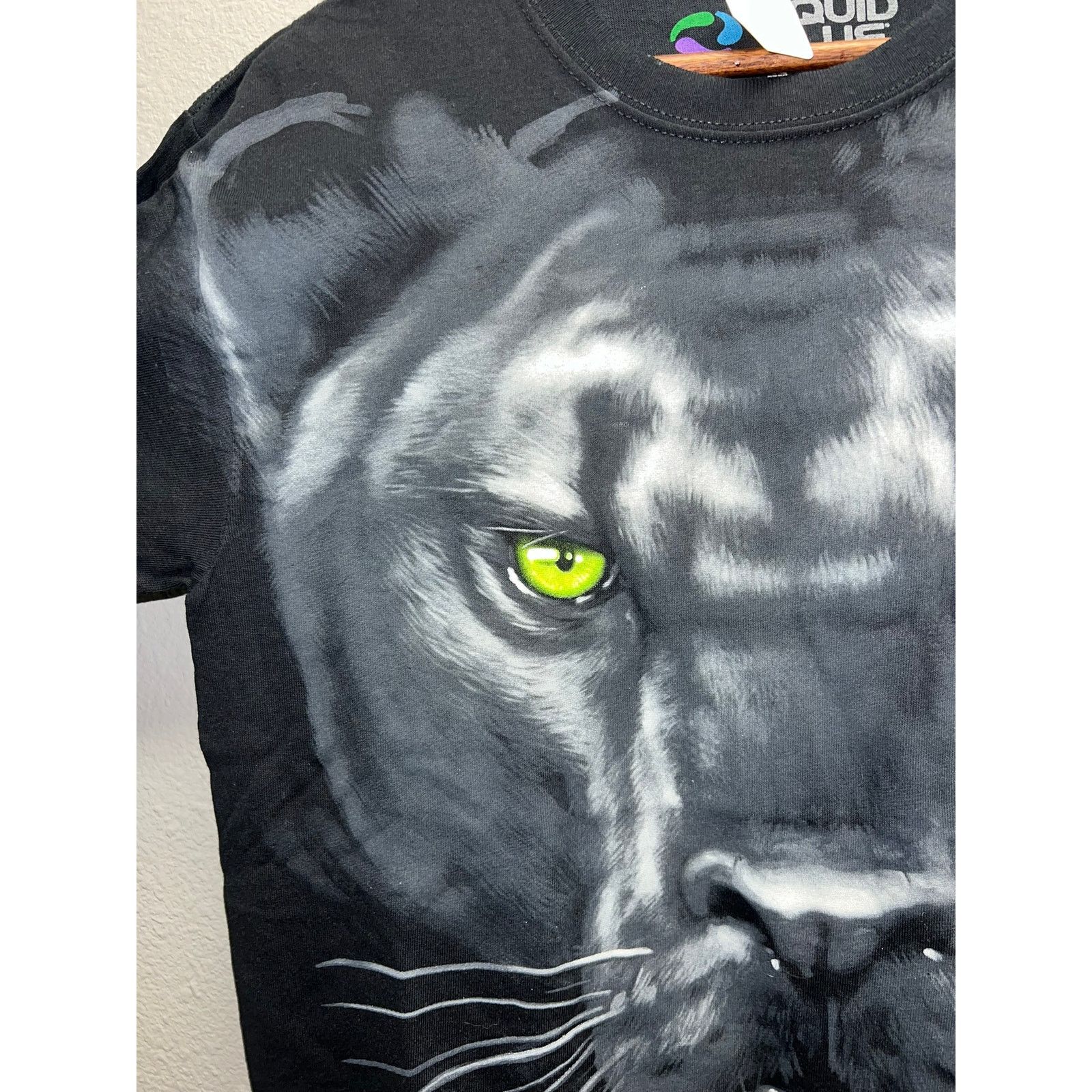 Liquid Blue Liquid Blue Panther Shirt 2010 Big Cat Black Jaguar Tee M Size US M / EU 48-50 / 2 - 2 Thumbnail