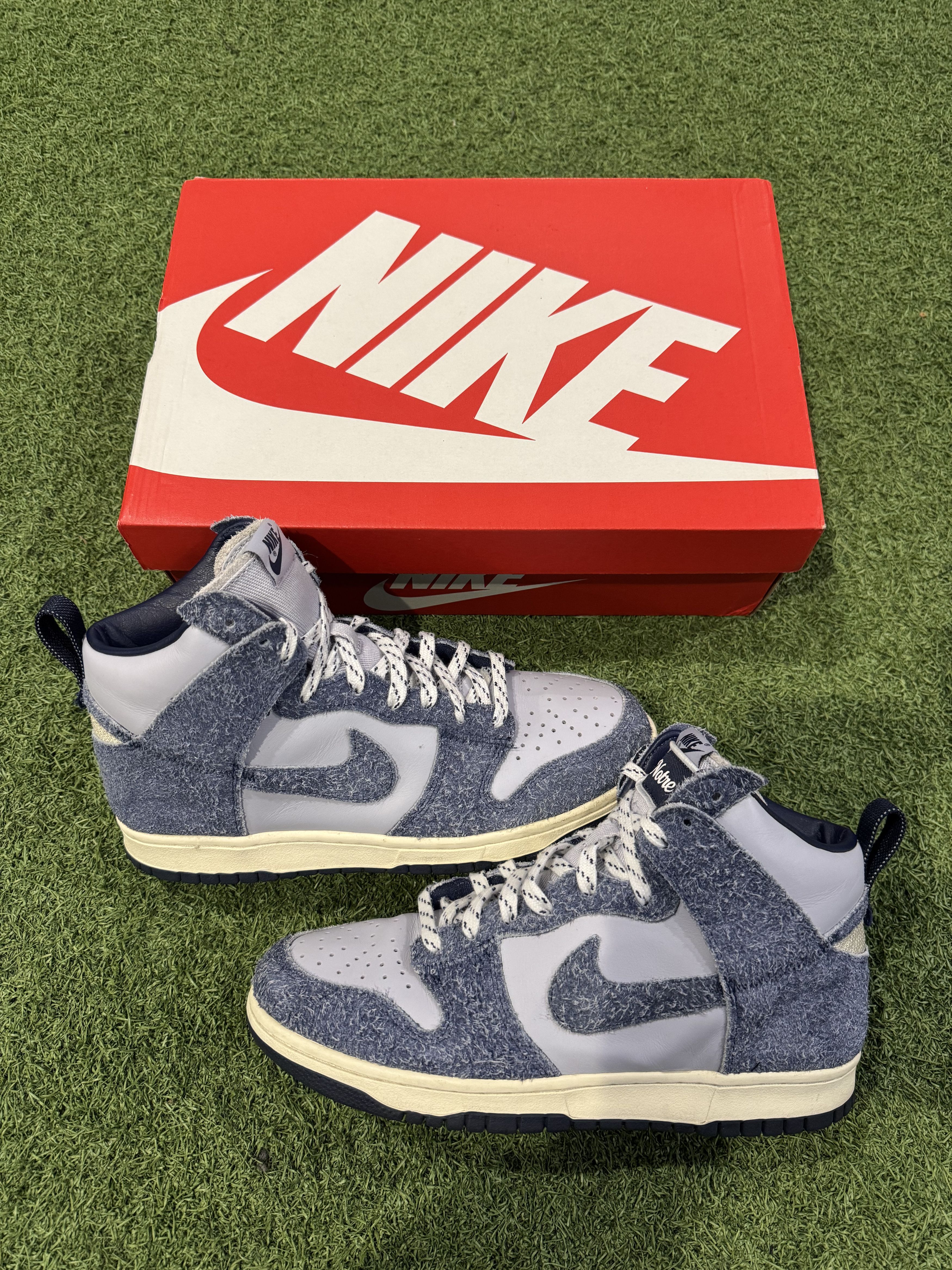 Notre Size 8.5- Dunk High Notre Midnight Navy Size US 8.5 / EU 41-42 - 1 Thumbnail