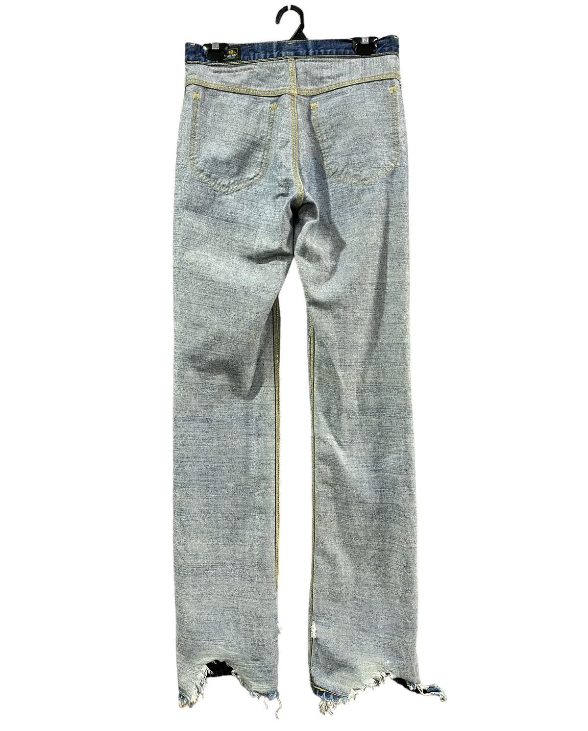 Lee Vintage Lee Boot Cut Flare Distressed Jeans W30” Size US 30 / EU 46 - 12 Thumbnail