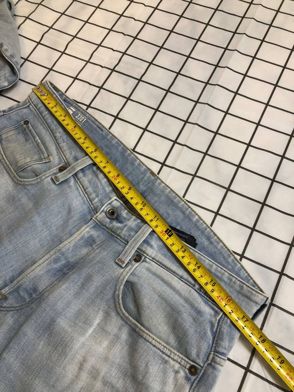 G-Star G star RAW tarred embro cargo jeans denim Size US 33 - 14 Thumbnail