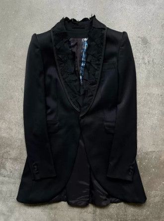 Other Kohshin Satoh Draped & Wrinkled Blazer Size 40L - 2 Thumbnail