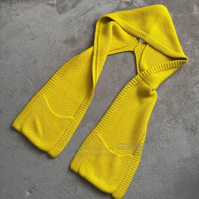 Hermes Hermes Yellow Alpaca Wool Knitwear Set Size XS / US 0-2 / IT 36-38 - 6 Thumbnail