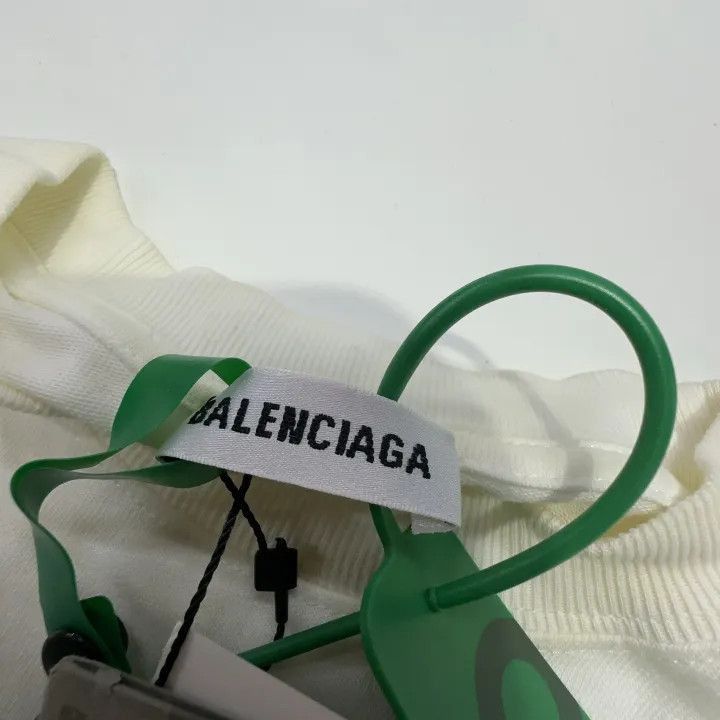 Balenciaga Balenciaga Logo Print Casual Short Sleeve Top 0079-2507 Size M / US 6-8 / IT 42-44 - 6 Thumbnail