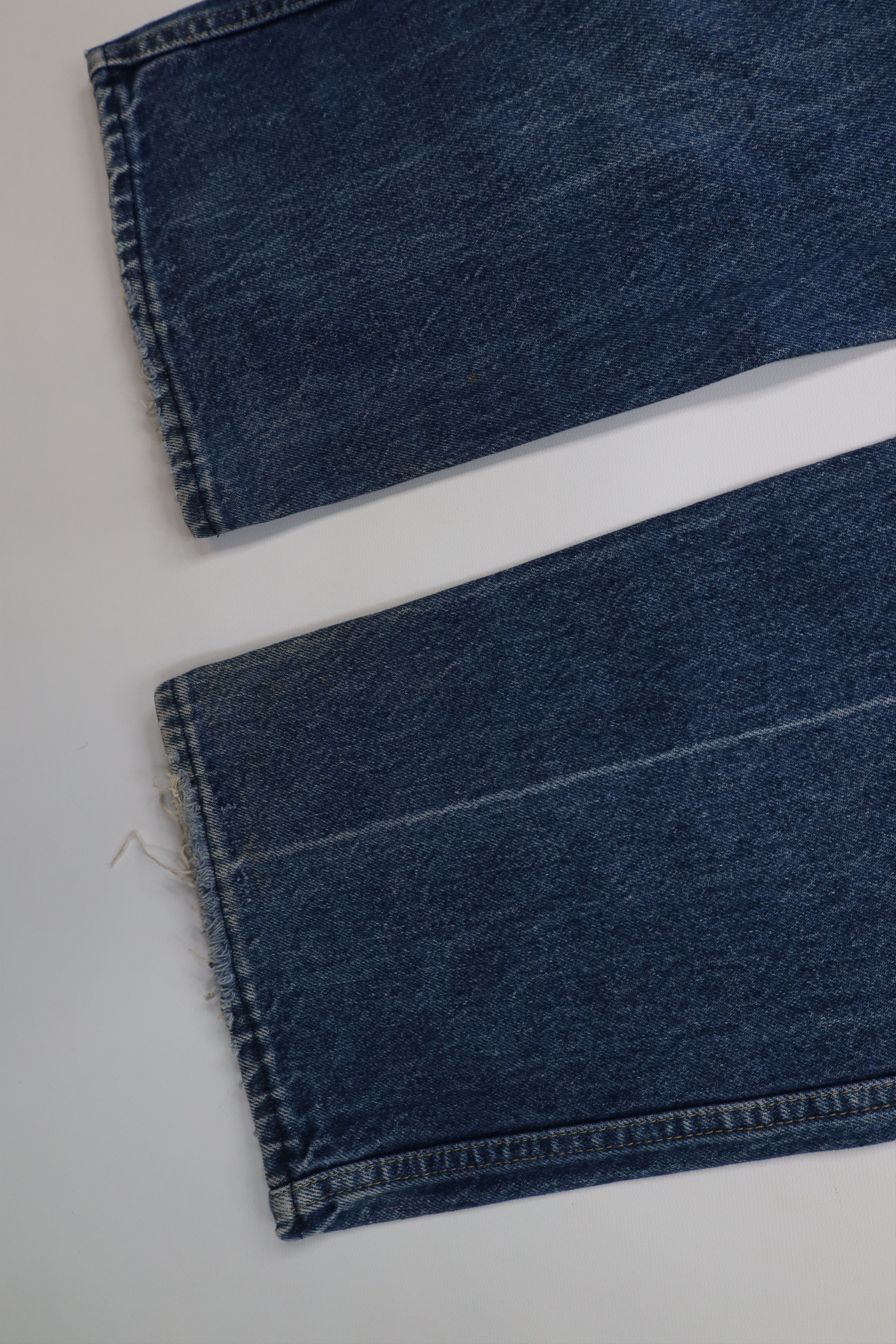 Vintage Vintage 70s Streetwear Flared Wide Leg Denim Jeans USA Size US 34 / EU 50 - 15 Thumbnail