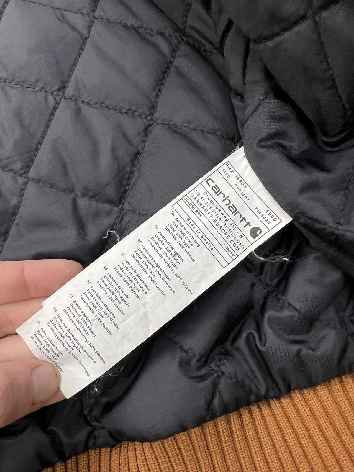 Carhartt Brown active jacket carhartt corduroy hood Detroit bomber 90s Size US L / EU 52-54 / 3 - 10 Thumbnail
