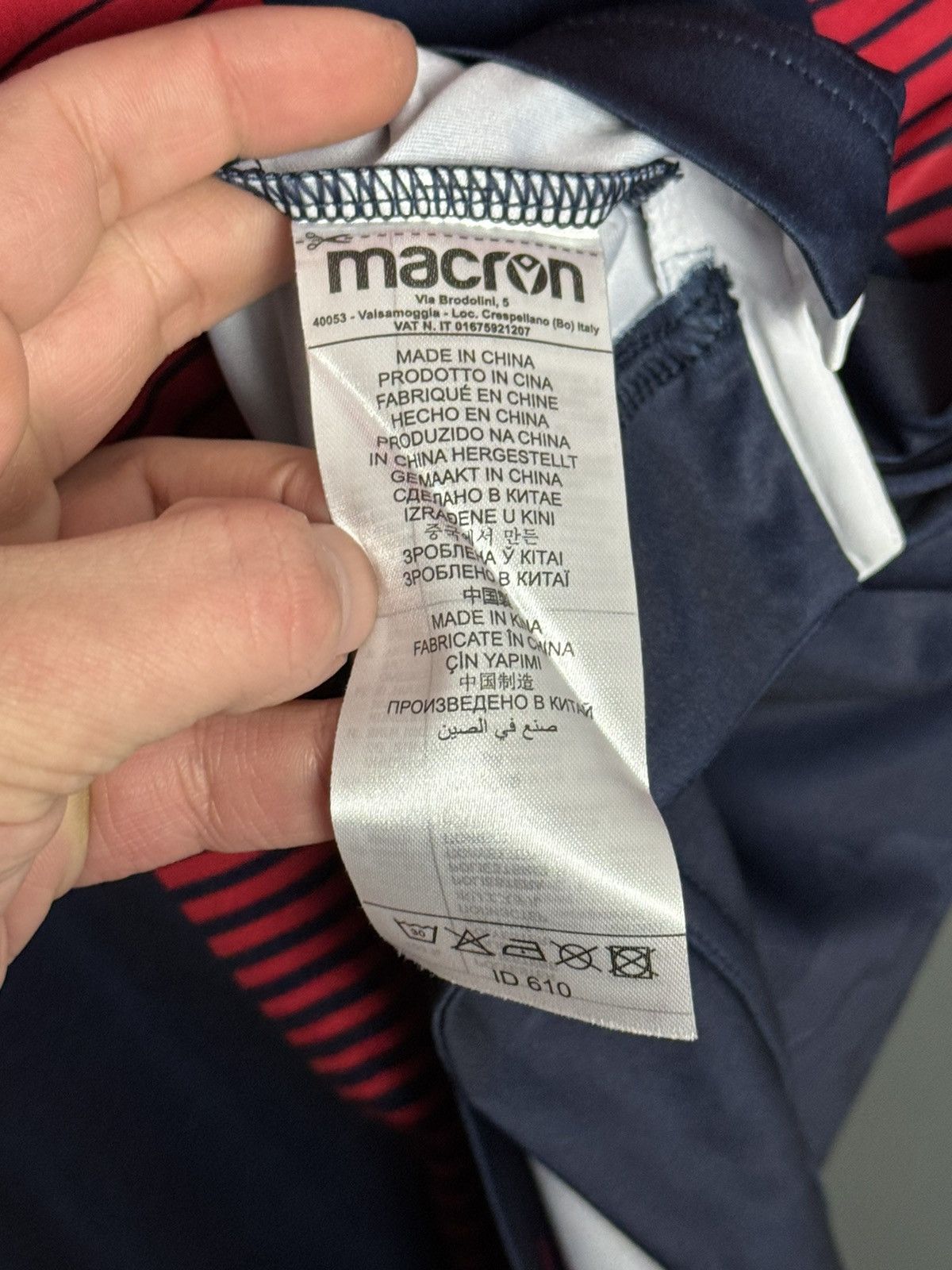 Macron Bolton 20/21 Away Football Jersey Size US XL / EU 56 / 4 - 12 Thumbnail