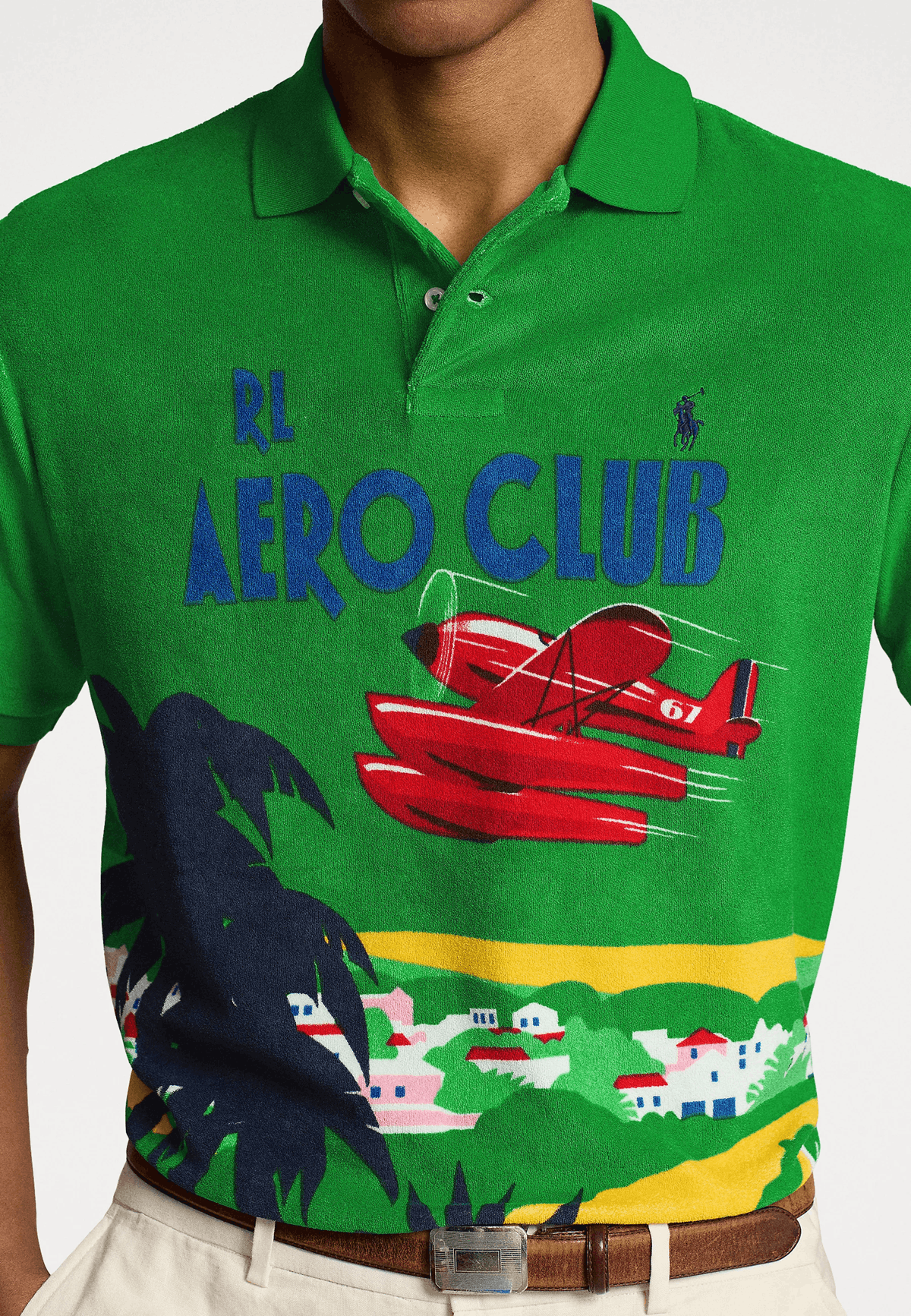 Polo Ralph Lauren Polo Ralph Lauren "Aero Club" Côte d'Azur Poloshirt - L Size US L / EU 52-54 / 3 - 5 Thumbnail