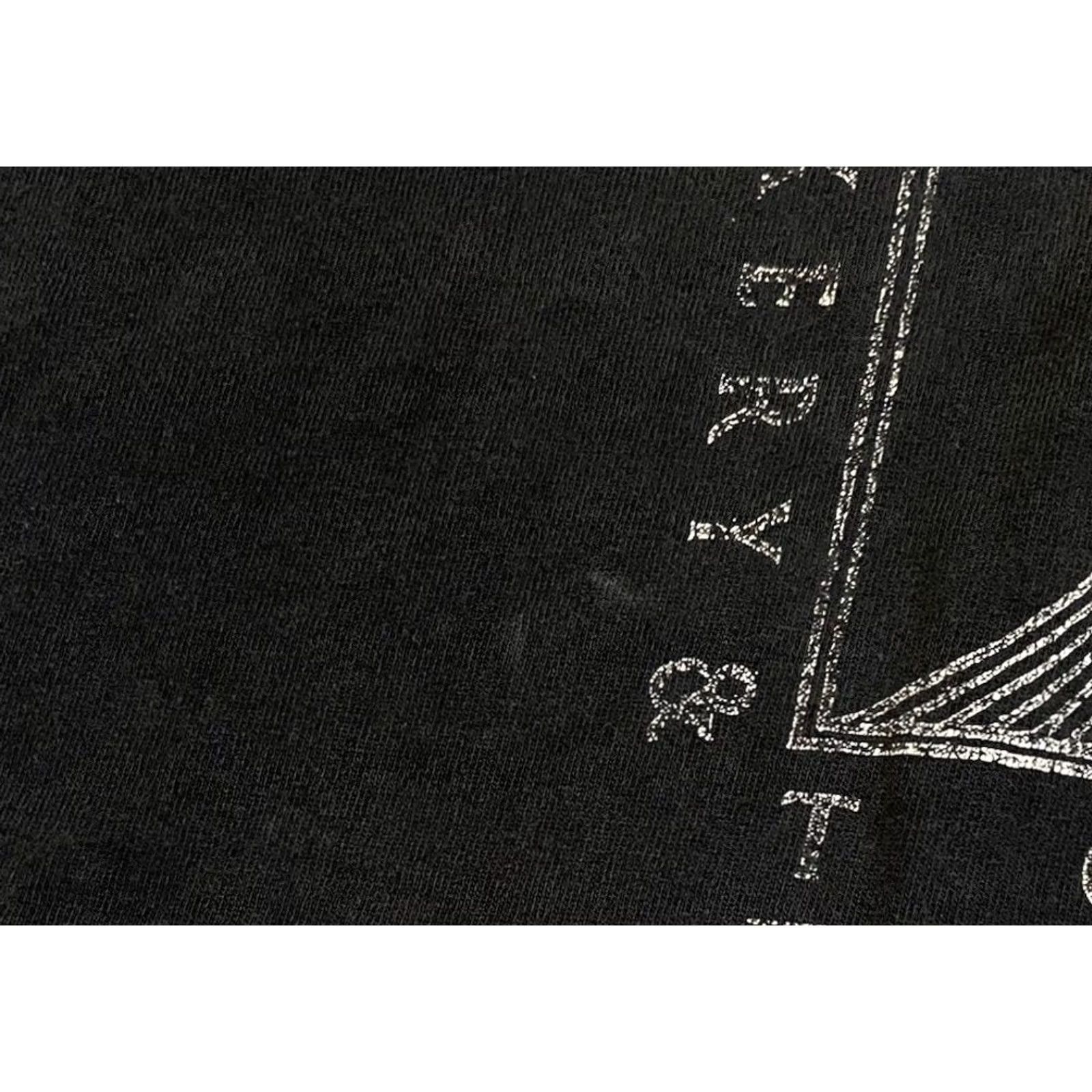 Vintage VINTAGE Downtown Bakery & Creamery Faded Boxy Crop Shirt - Healdsburg - 80s - 90s - Black - Cropped - Womens - One Size - Single Stitch Size ONE SIZE - 5 Thumbnail