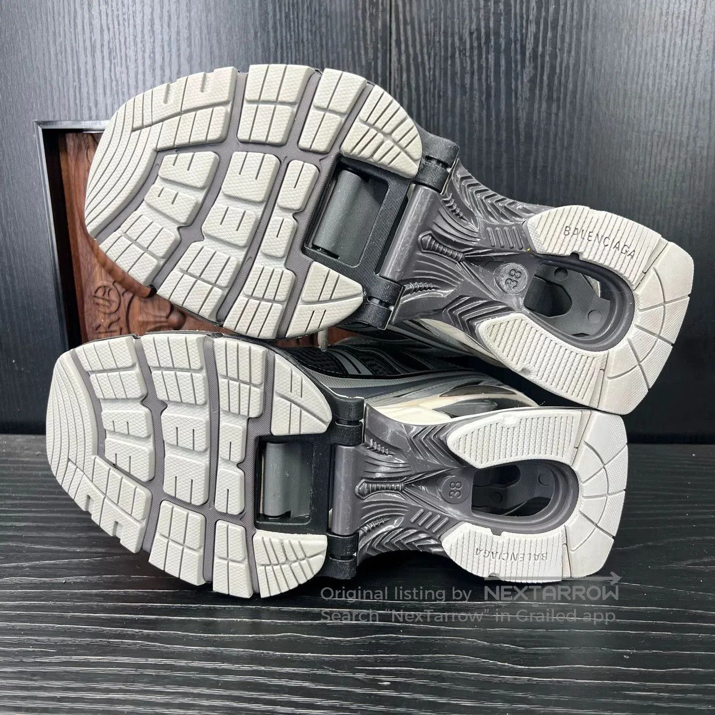 Balenciaga Balenciaga X-Pander Gray Sneakers Used. Size US 5 / EU 37 - 4 Thumbnail