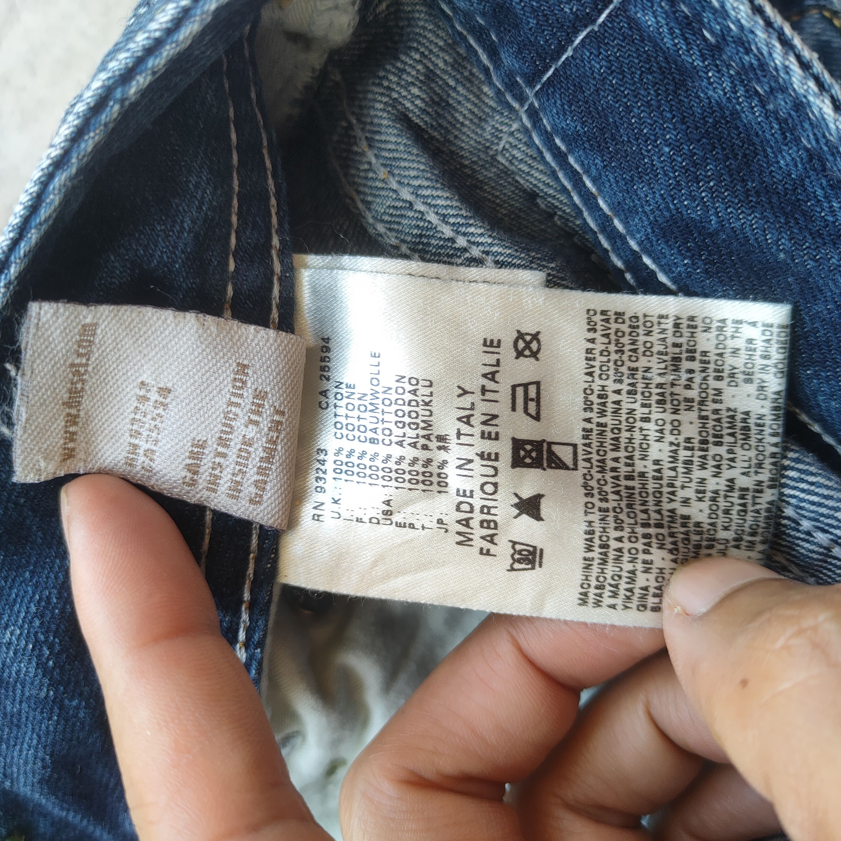 Diesel W30 VINTAGE DIESEL FLARE DISTRESSED JEAN PANTS Size US 30 / EU 46 - 13 Thumbnail