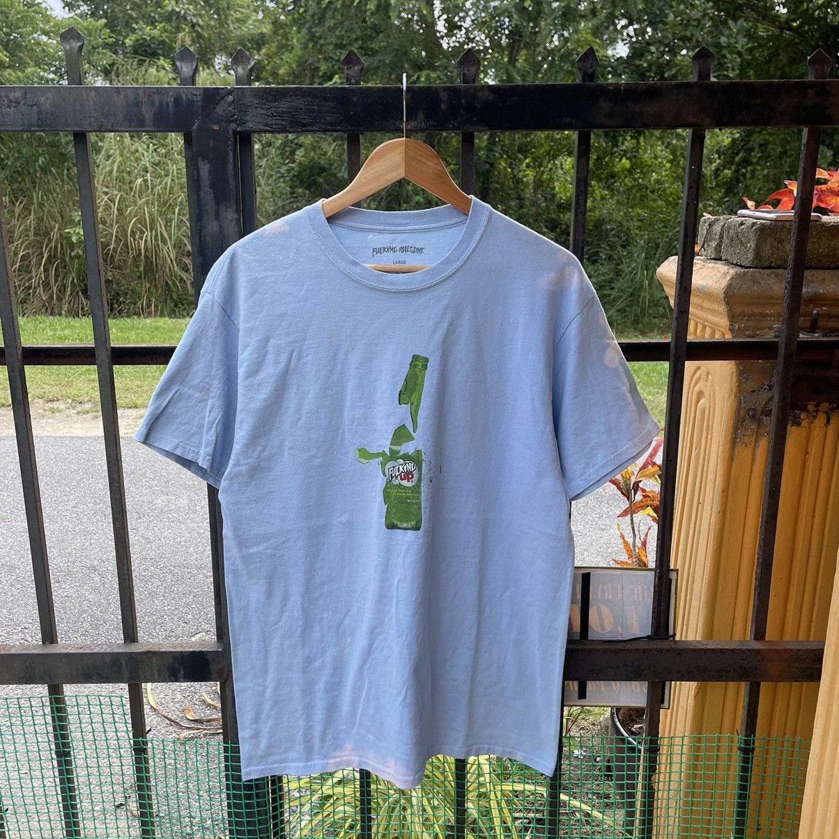 Fucking Awesome × Vintage 🔥🔥Fucking Awesome 7 Up Drink Crash Trash Bleach Tee Size US L / EU 52-54 / 3 - 1 Thumbnail