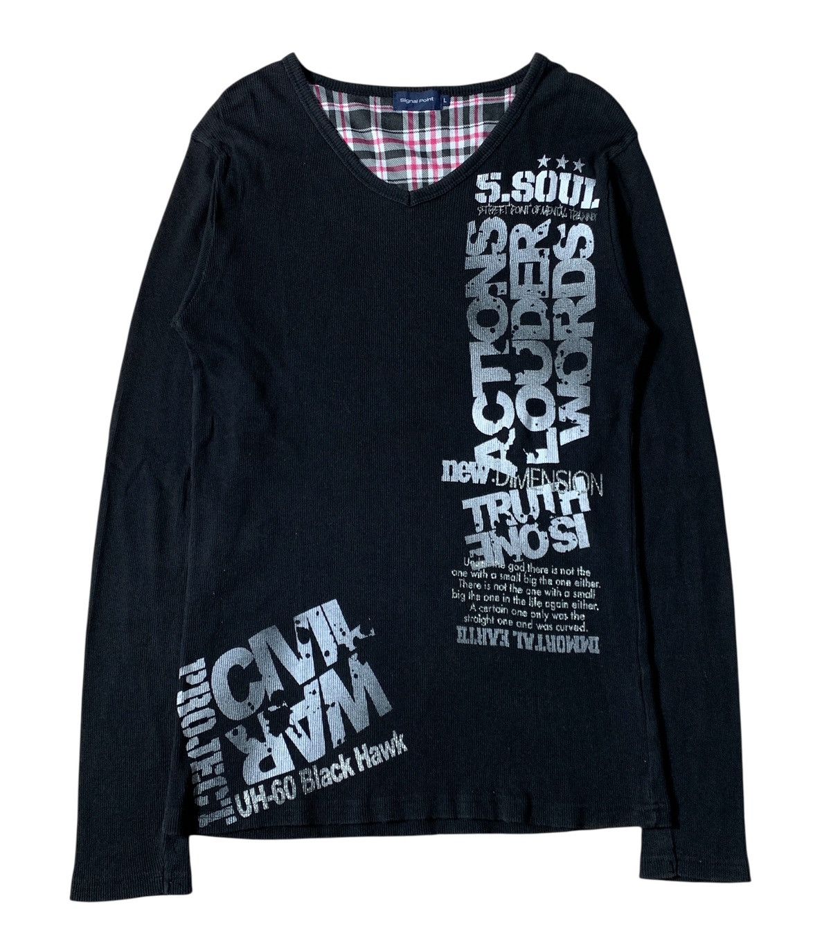 L.G.B ロンt long sleeve Japanese Brand × Le Grande Bleu (L.G.B.) LGB Flying Away Long