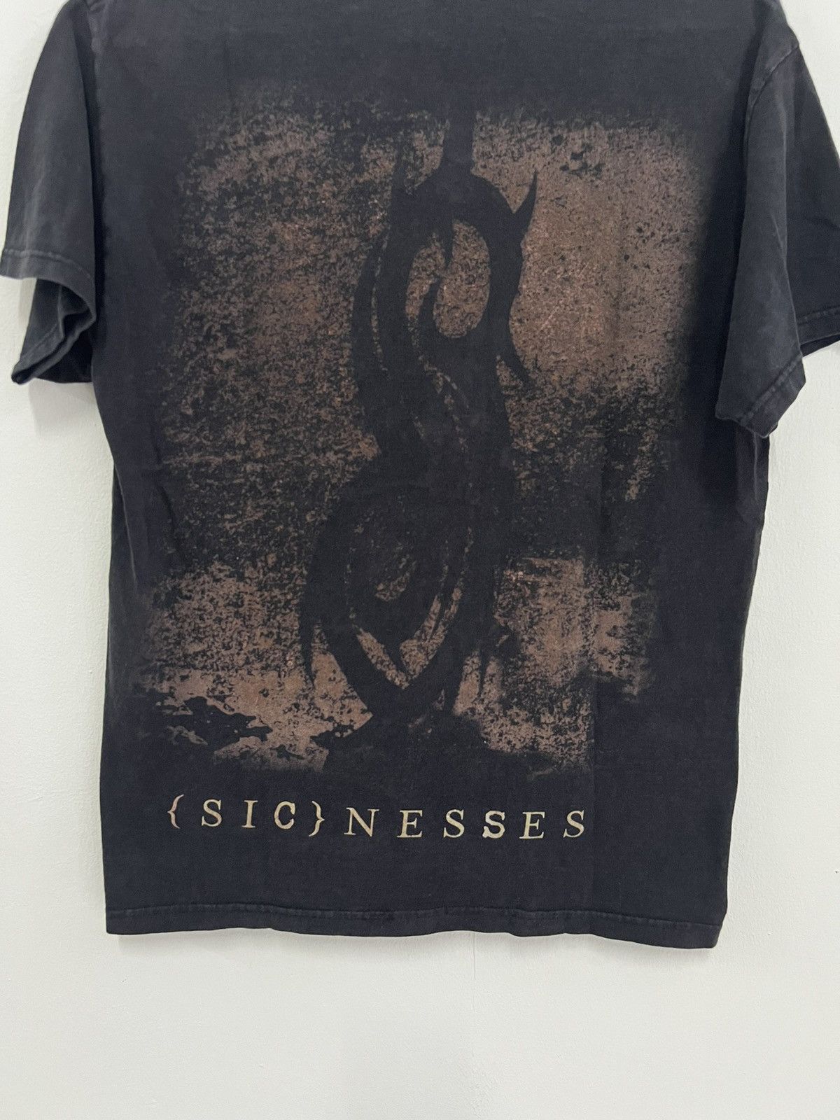Band Tees × Slipknot × Vintage Vintage Y2K Slipknot AOP Sickness Album Heavy Metal Shirt Size US M / EU 48-50 / 2 - 4 Thumbnail