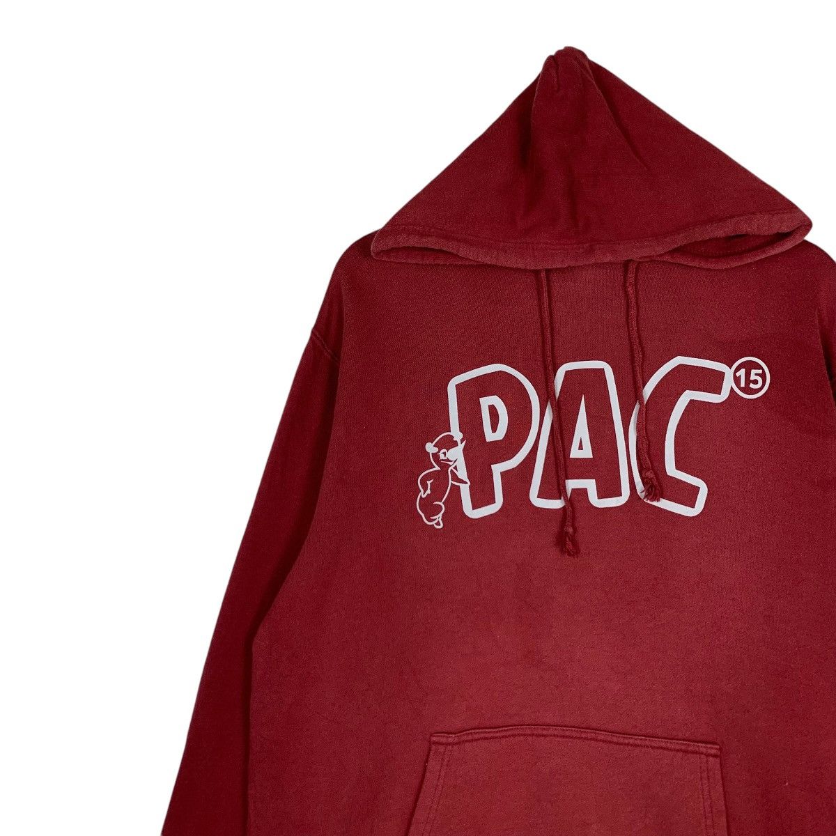 Japanese Brand PAC 15 Big Logo Print Pullover Hoodies Sweatshirt #1407-C64 Size US L / EU 52-54 / 3 - 6 Thumbnail