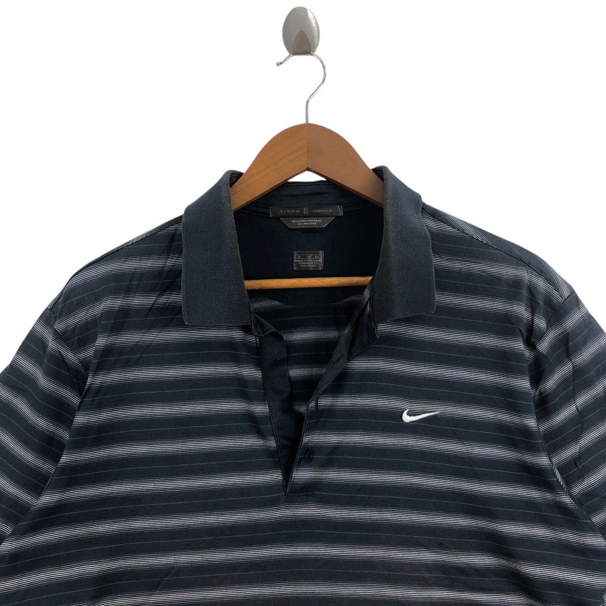 Nike Vintage NIKE Tiger Wood T Shirt Collared Golf Nike Size US XL / EU 56 / 4 - 2 Thumbnail