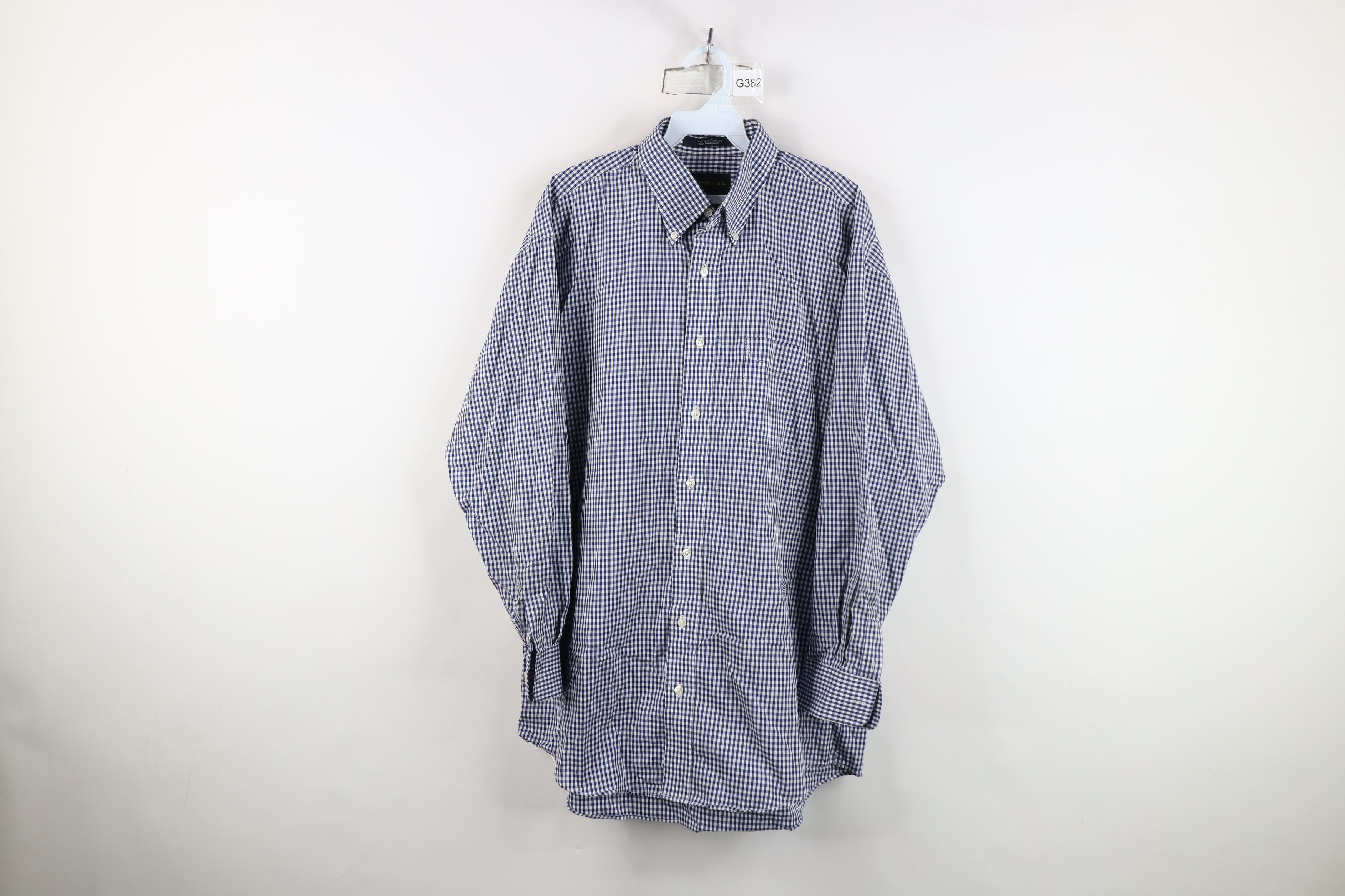 Allen Edmonds Allen Edmonds Single Needle Tailored Button Down Shirt Plaid Size US L / EU 52-54 / 3 - 1 Thumbnail
