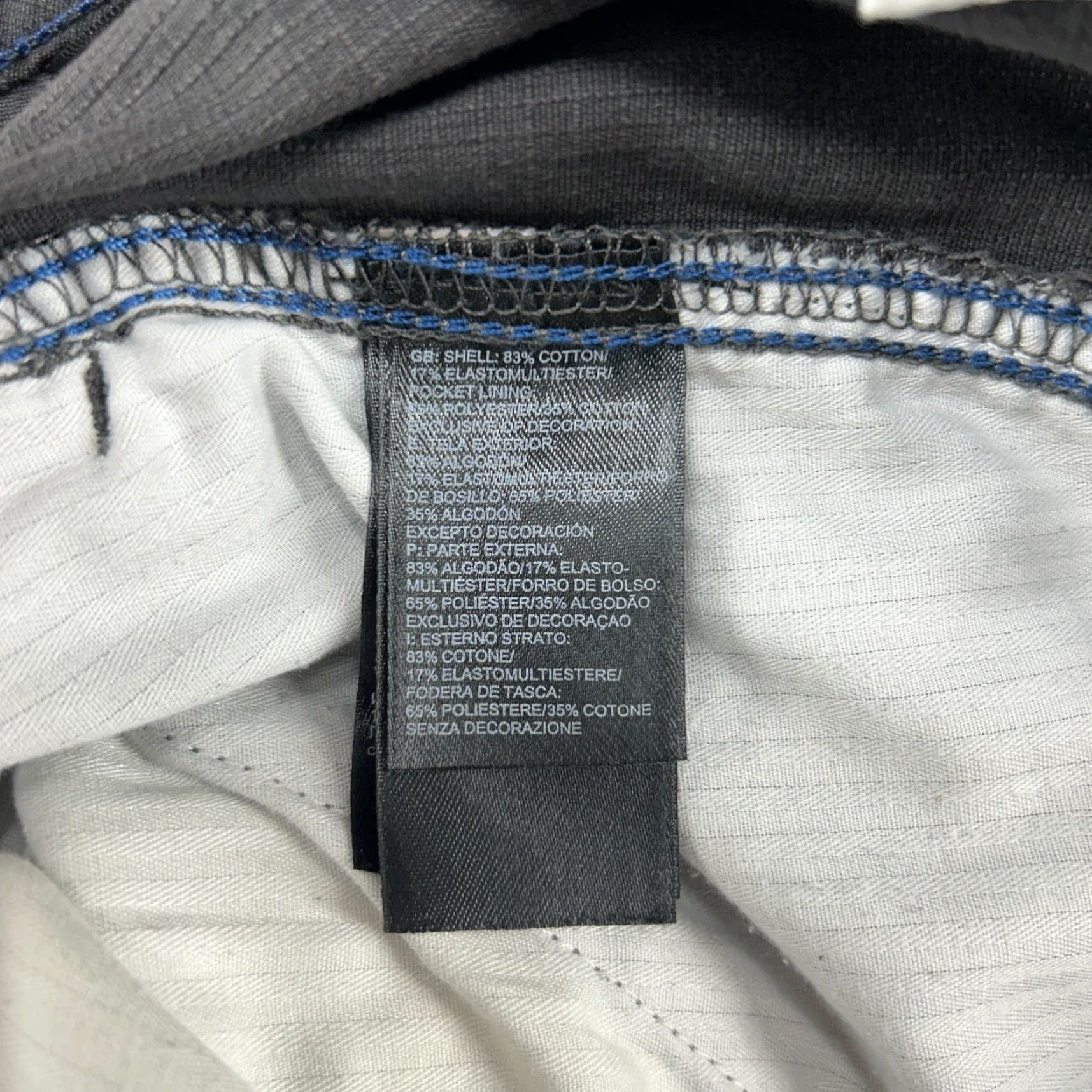 The North Face North Face Pants Mens 34x32 Gray Cotton Ripstop Cargo Pocket Hiking Climbing Regular Inseam 32 Job? Size US 34 / EU 50 - 6 Thumbnail