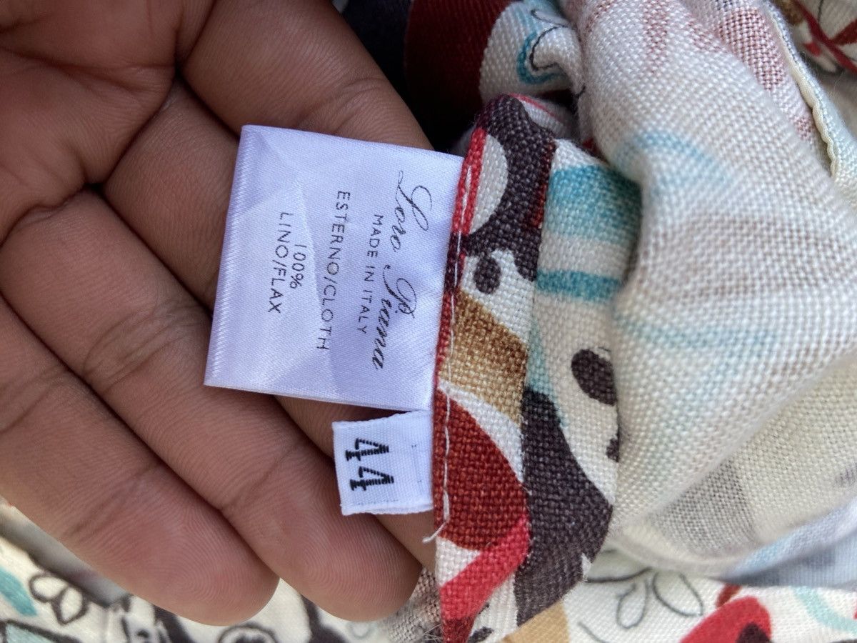 Loro Piana Loro piano women blazer Italian designer floris full print Size M / US 6-8 / IT 42-44 - 8 Thumbnail