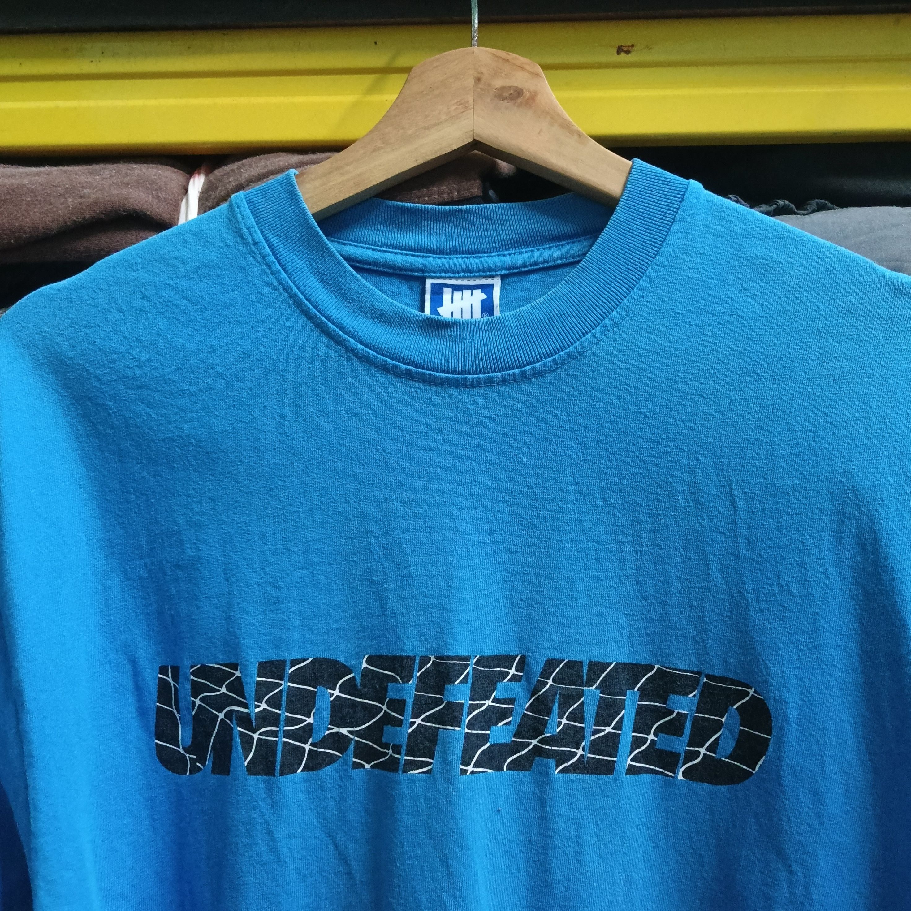 Undefeated UNDEFEATED Logo Blue T Shirts Size US M / EU 48-50 / 2 - 2 Thumbnail