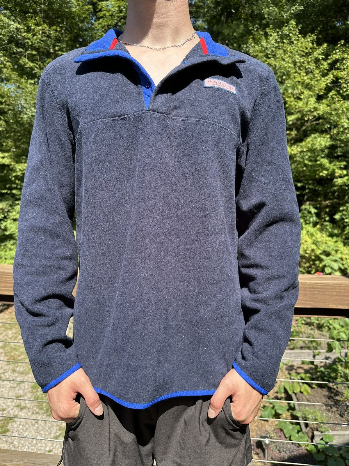 Vineyard Vines NEW UNWORD VINEYARD VINES 1/4 ZIP FLEECE Size US M / EU 48-50 / 2 - 1 Thumbnail