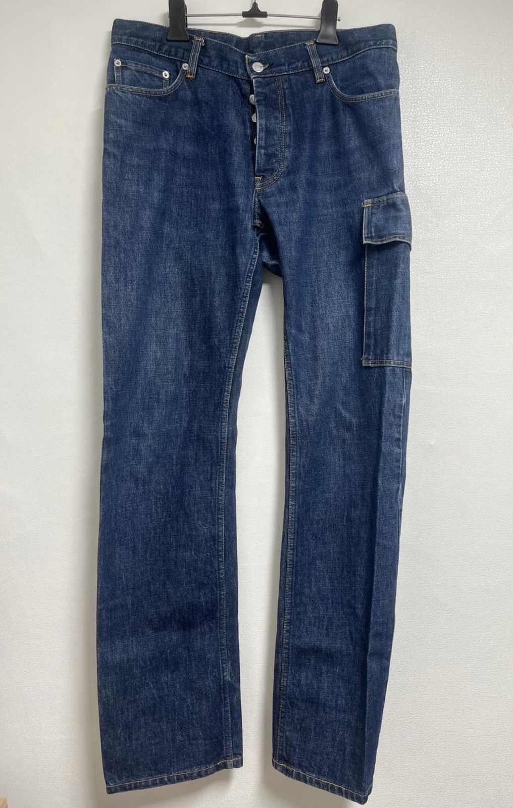 Helmut Lang 99SS CARGO DENIM JEAN | Grailed