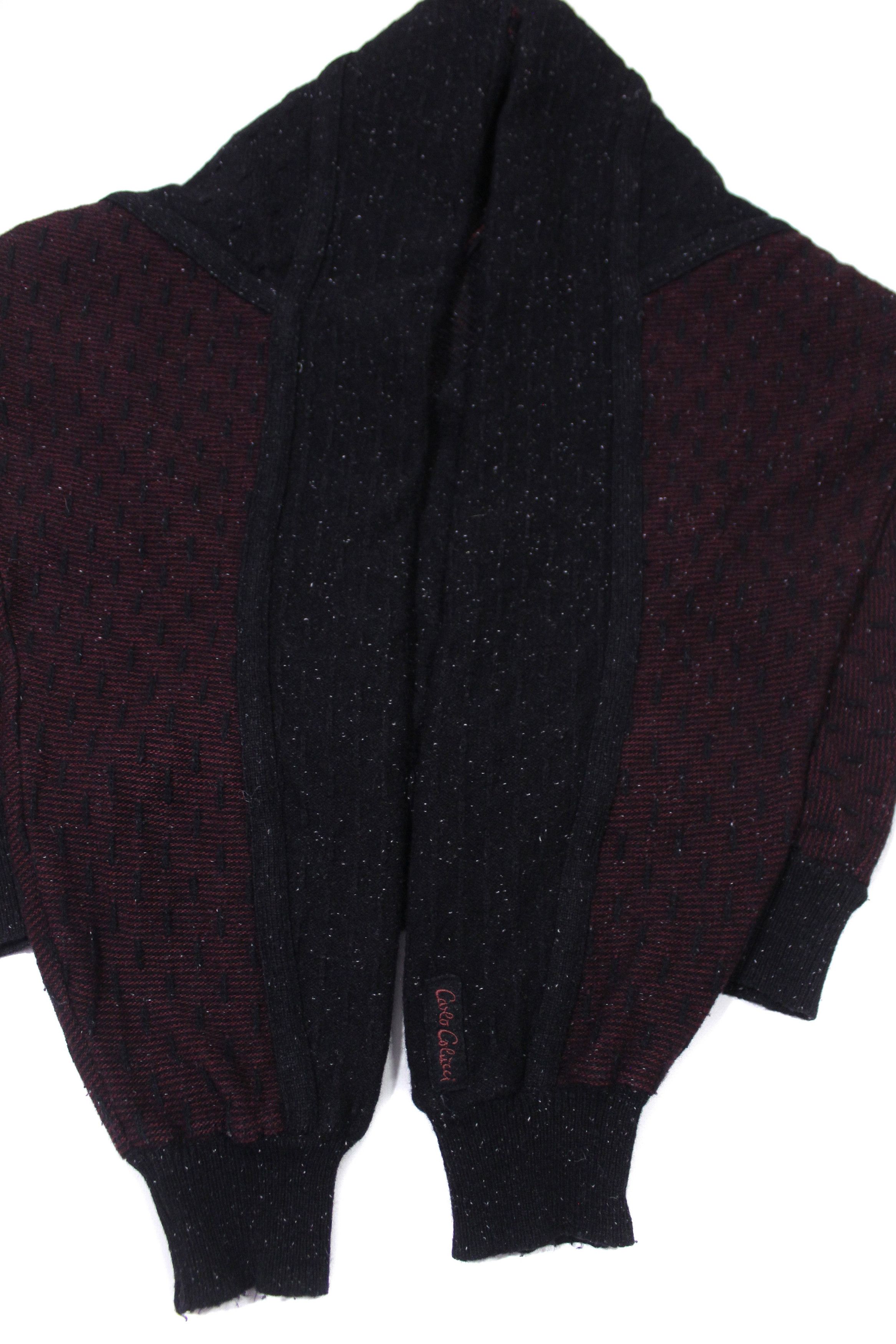 Carlo Colucci 80S Wool Nylon Knit Made in West Germany Size US M / EU 48-50 / 2 - 5 Thumbnail