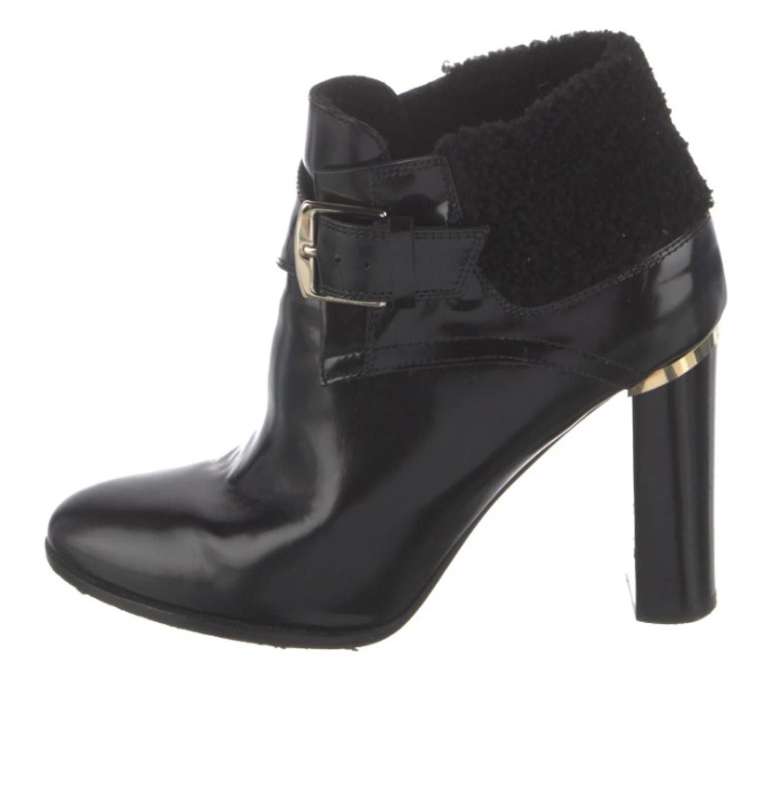 Burberry Burberry Black Patent Leather Boots - SIZE 8.5 Size US 8.5 / IT 38.5 - 2 Thumbnail