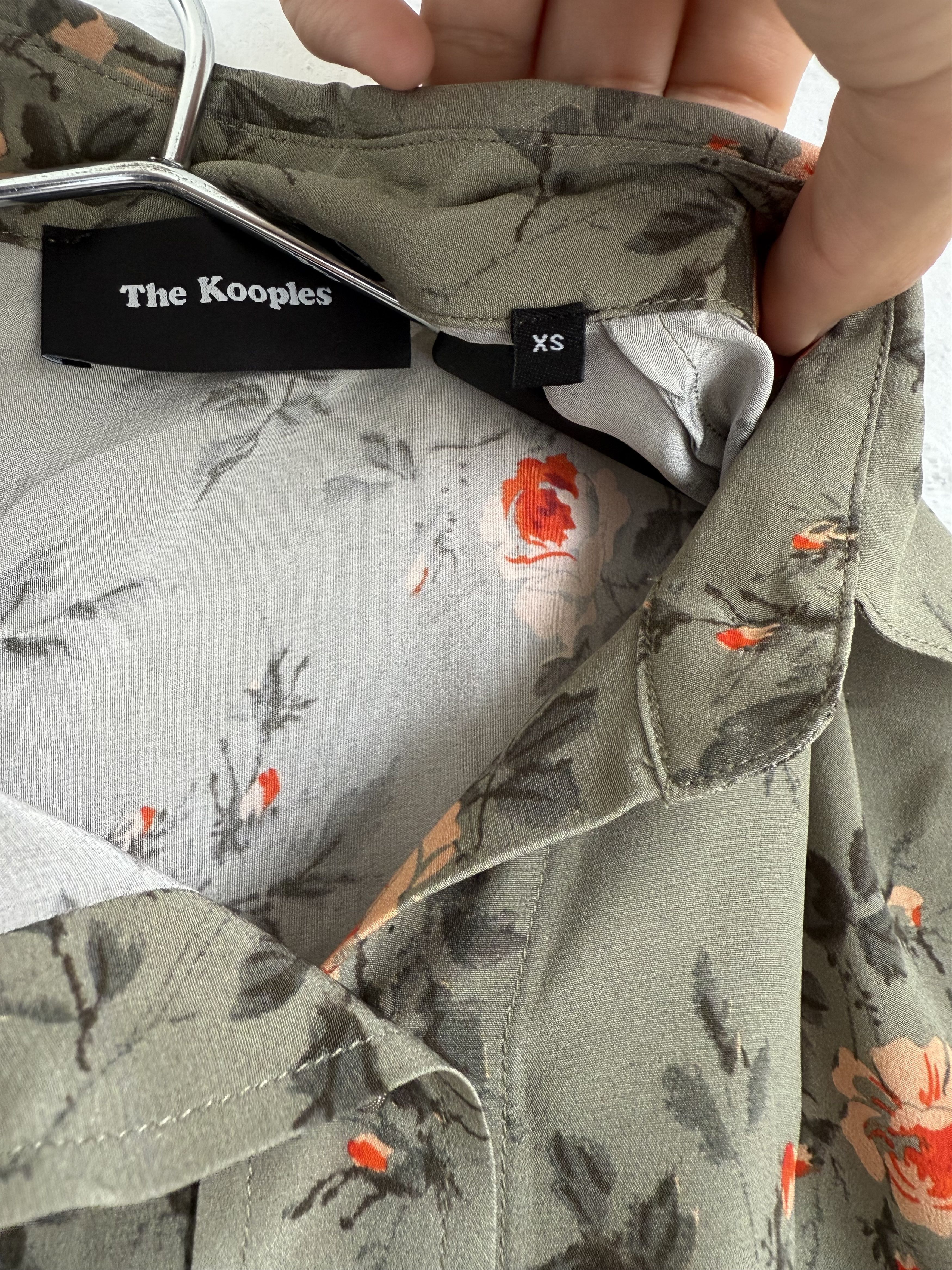 The Kooples The Kooples Silk floral blouse shirt Size XS / US 0-2 / IT 36-38 - 4 Thumbnail