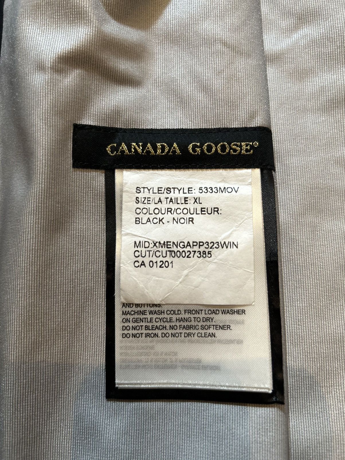 Canada Goose × Drake × October's Very Own 2017 CANADA GOOSE x OVO Timber Shell Jacket Size US XL / EU 56 / 4 - 17 Thumbnail