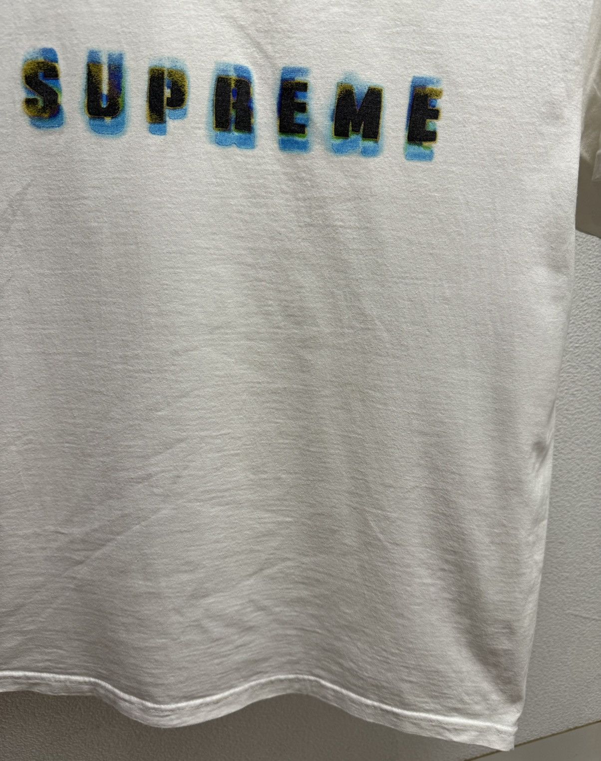 Supreme Supreme white t-shirt 3D emblem M size box logo Size US M / EU 48-50 / 2 - 8 Thumbnail