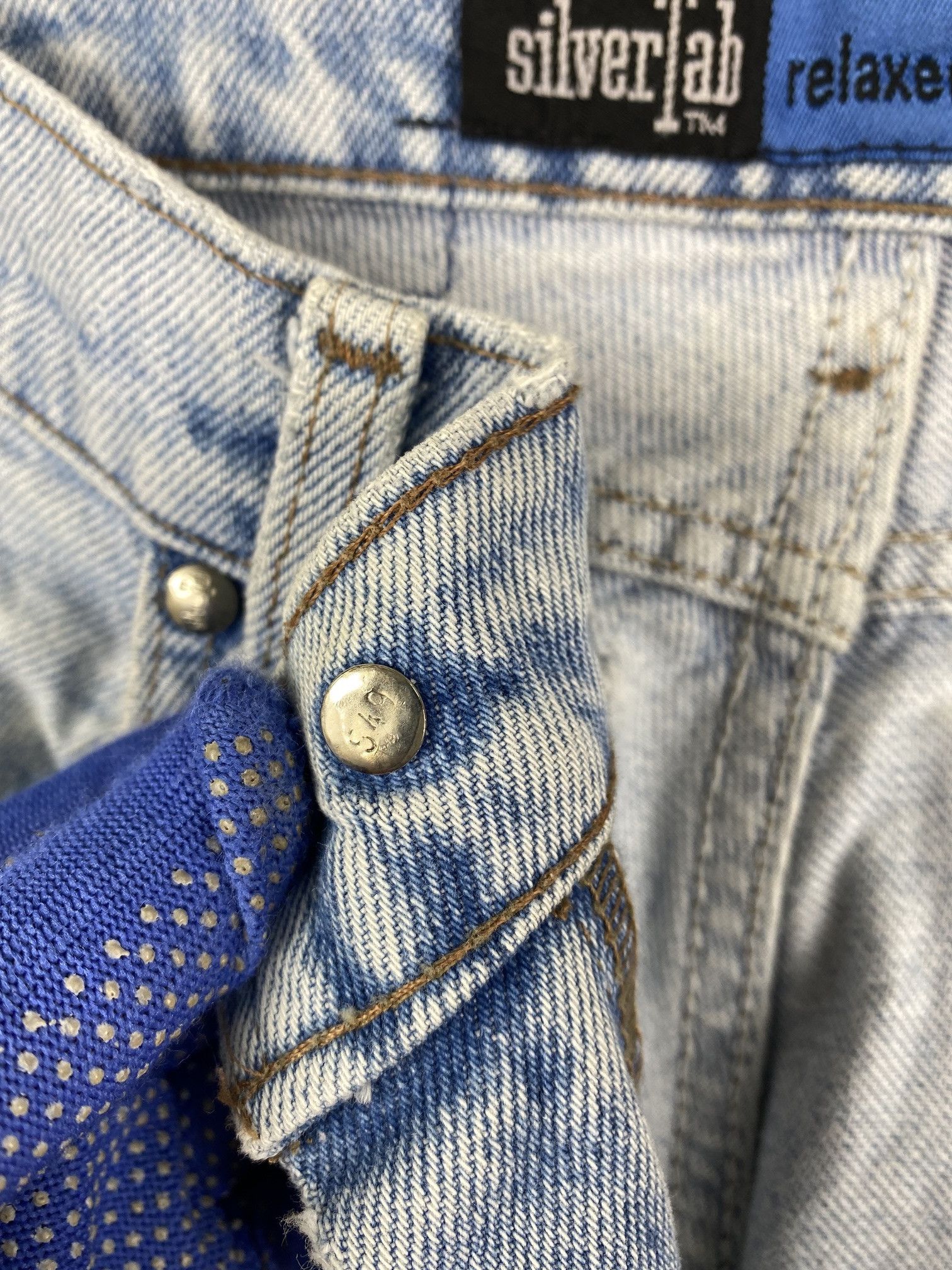 Levi's Vintage Levis Silvertab Relaxed Tapered leg USA 549 buttom Size US 29 - 7 Thumbnail