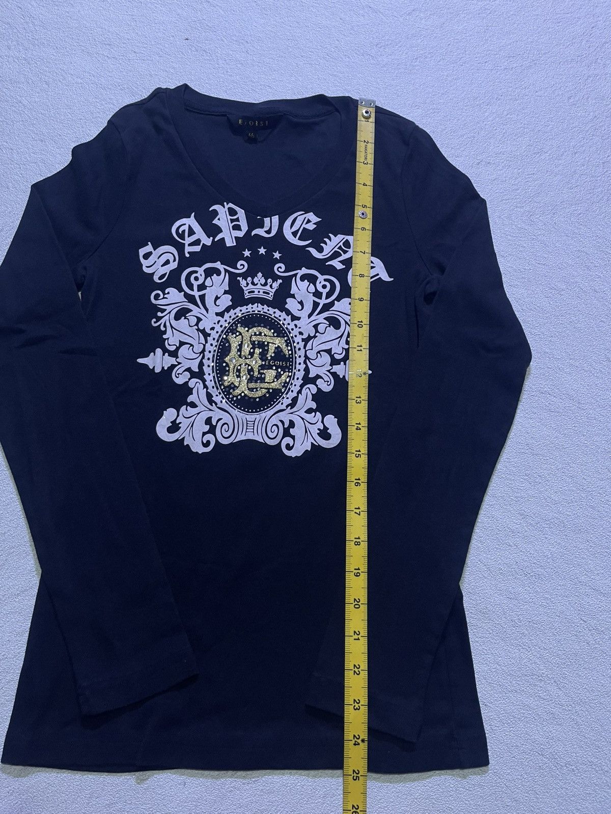 Hysteric Glamour Y2K EGOIST long sleeve tshirt Size US M / EU 48-50 / 2 - 7 Thumbnail