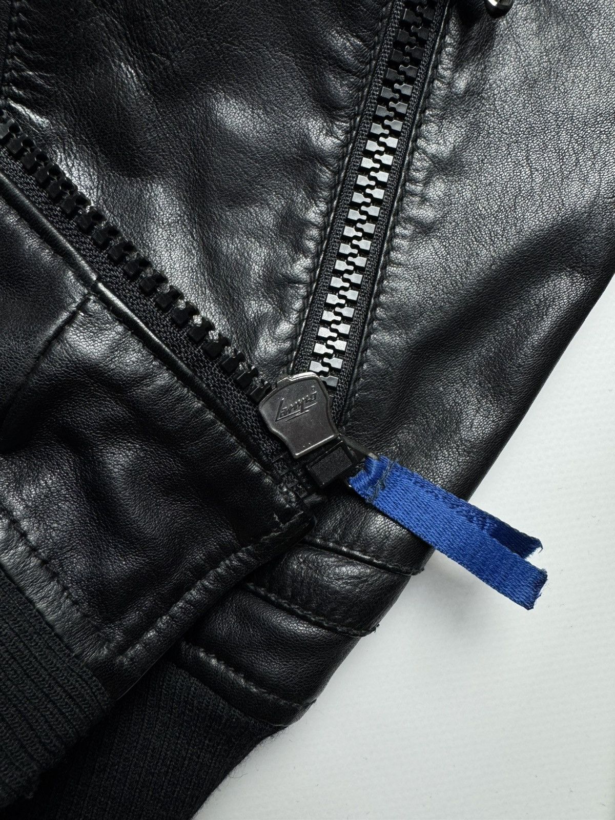 Joop! JOOP! Premium Leather Bomber Jacket w/ Lampo Zippers Size US M / EU 48-50 / 2 - 8 Thumbnail