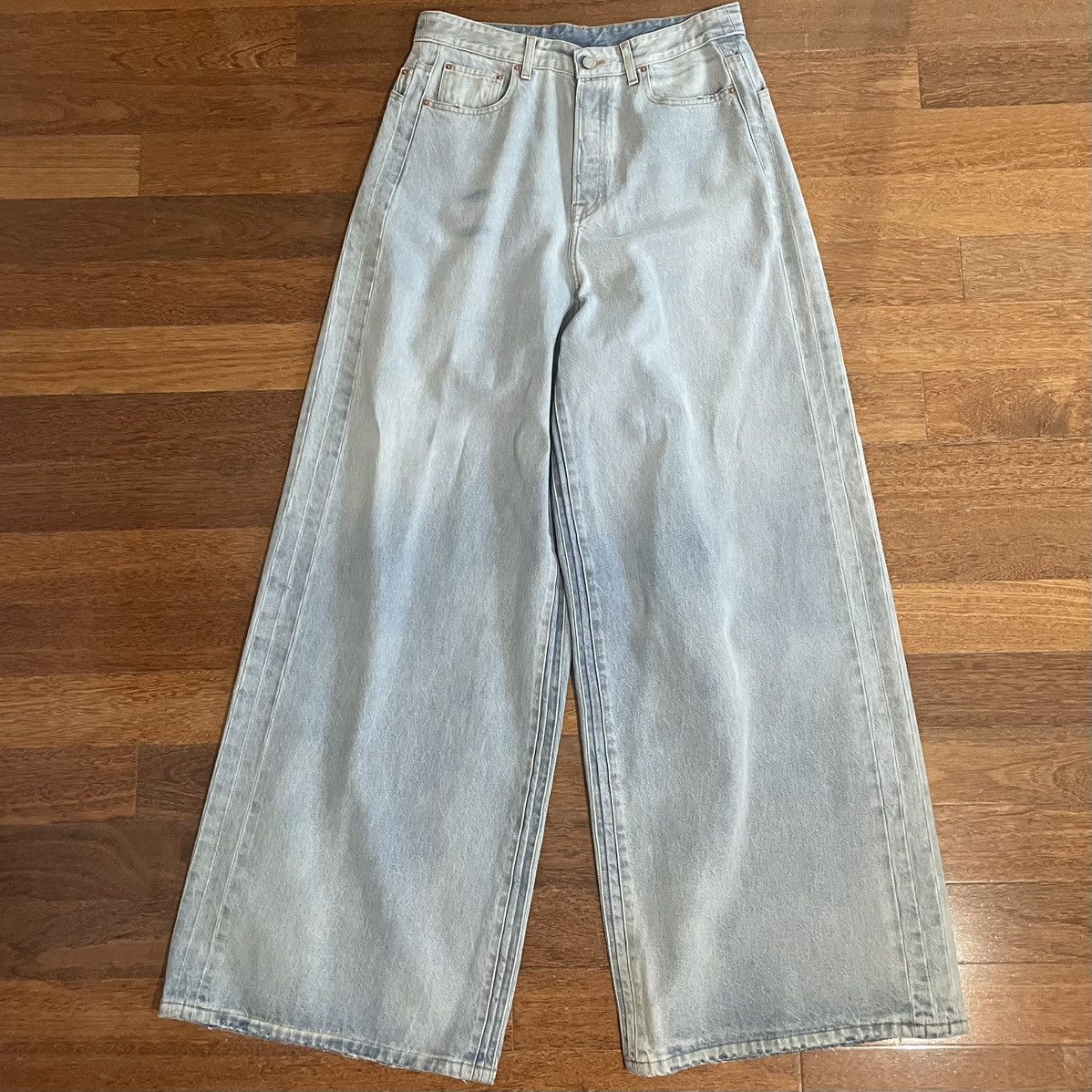 Vetements Vetements Blue Baggy Denim Size US 32 / EU 48 - 1 Thumbnail
