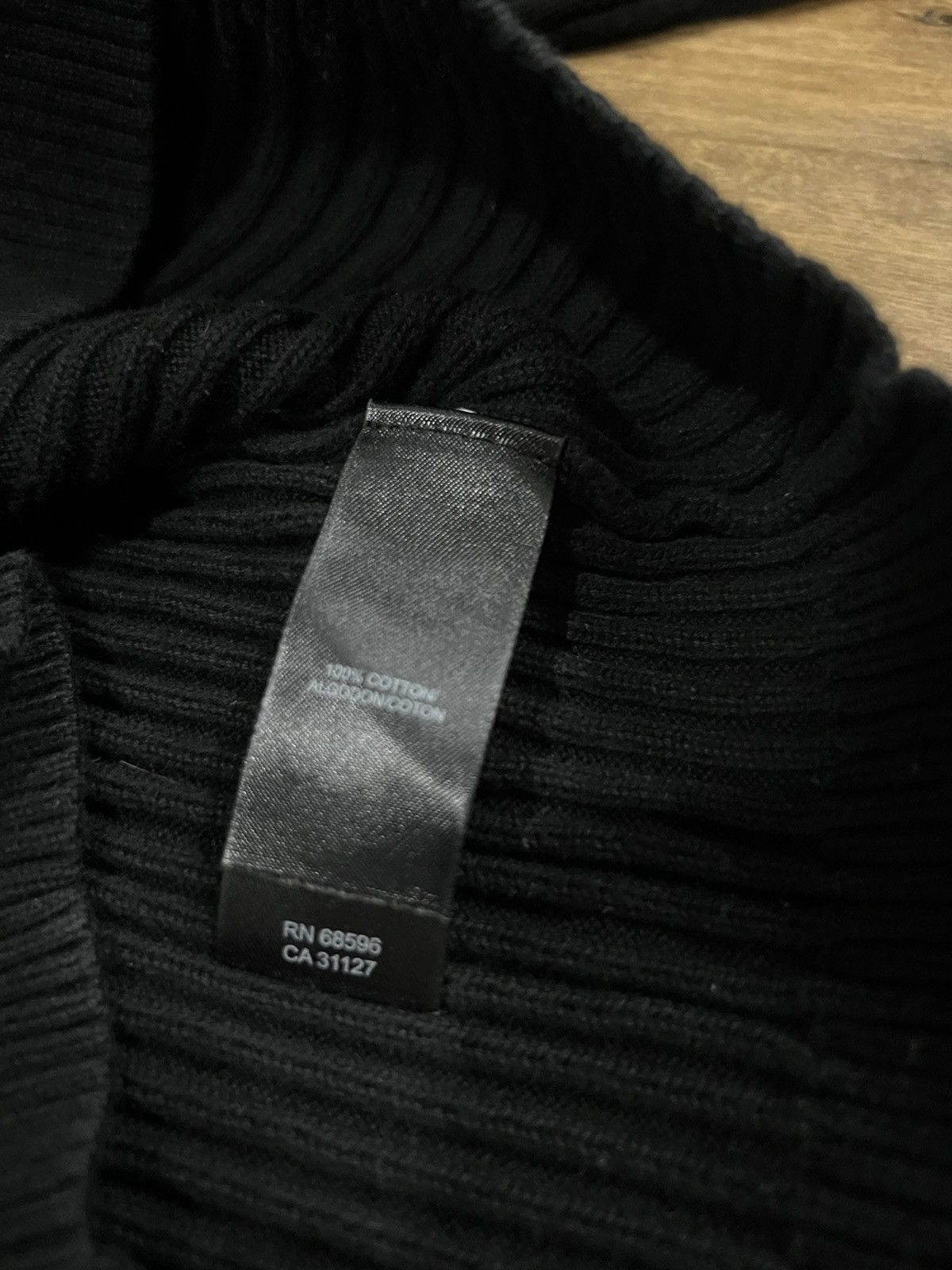 DKNY DKNY Heavy-cotton Ribbed Sweater Size US S / EU 44-46 / 1 - 5 Thumbnail