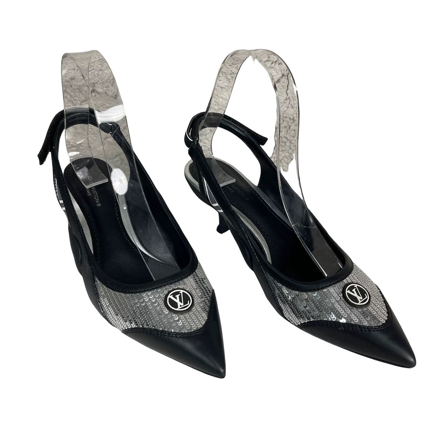 Louis Vuitton Louis Vuitton Sequin Kitten Heels Size 37 Size US 7 / IT 37 - 1 Thumbnail