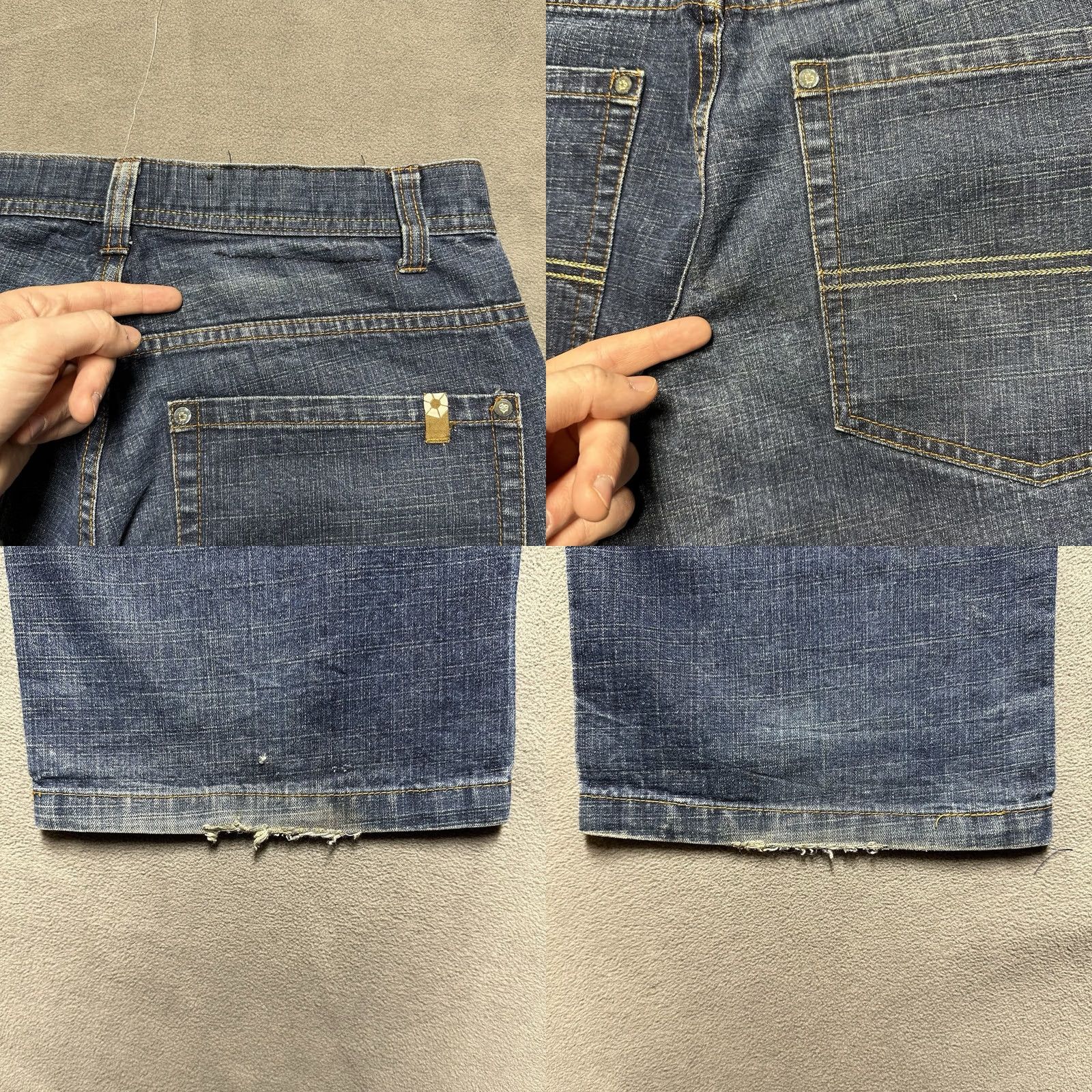 Southpole VINTAGE Southpole Jeans Mens 34 Blue Denim Wide-Leg Straight 90s GUC 5-Pocket 32 Inseam Size US 34 / EU 50 - 10 Thumbnail