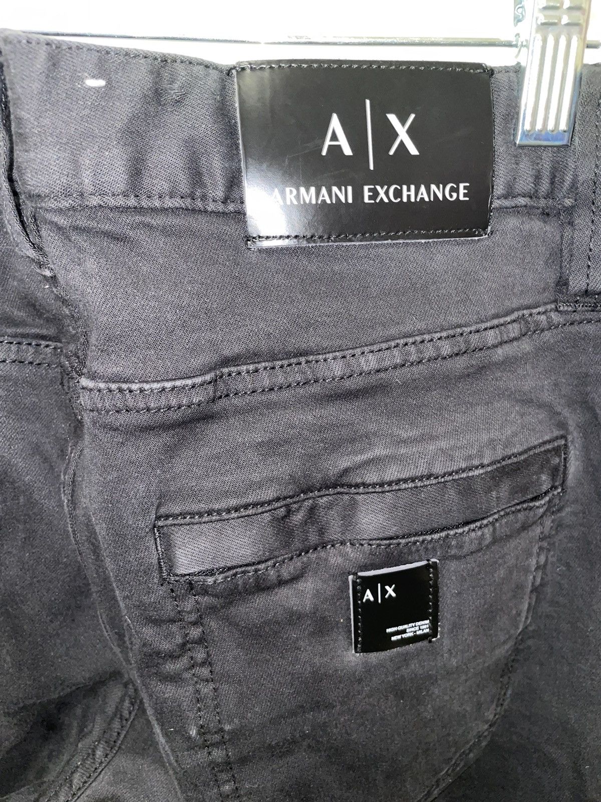 Armani Exchange Armani Exchange J27 Skinny Biker Jeans Size US 30 / EU 46 - 8 Thumbnail