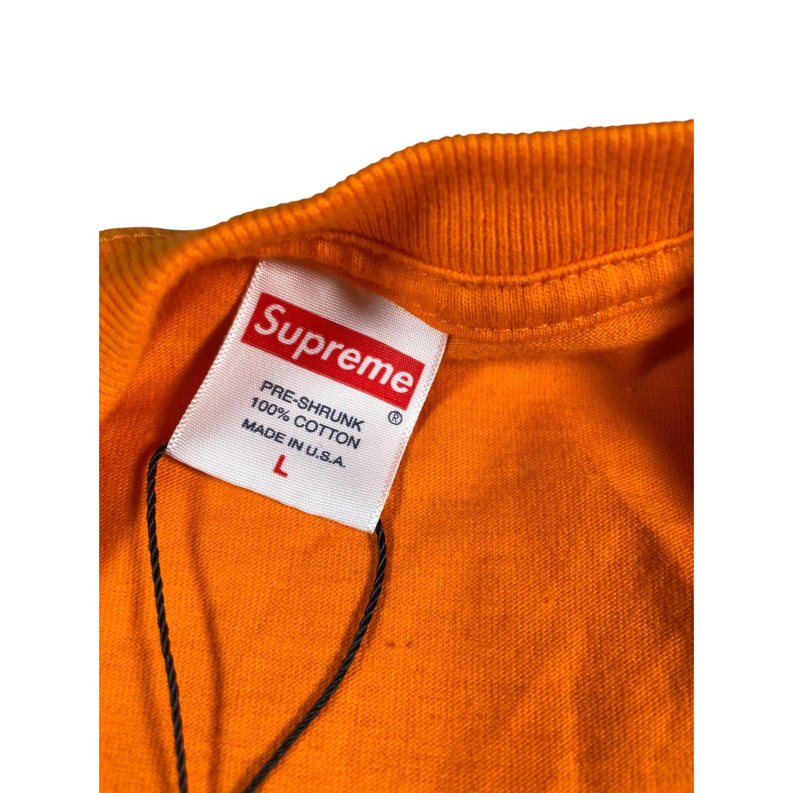 Supreme Supreme Blur Orange Tee Size US L / EU 52-54 / 3 - 3 Thumbnail