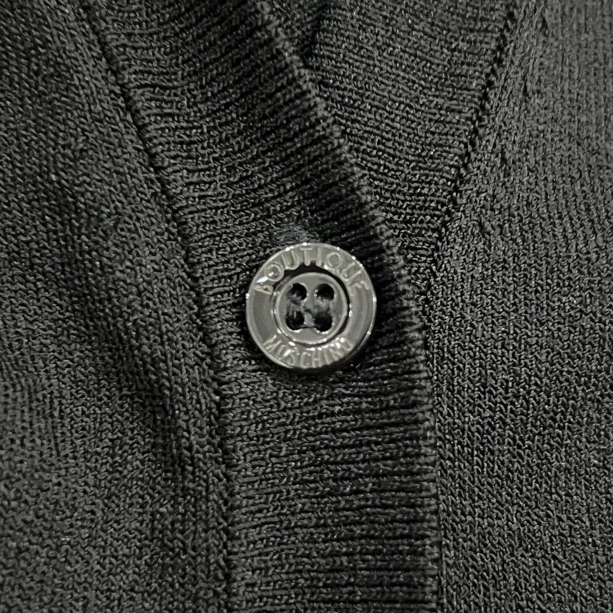 Moschino Moschino Piano Key Hem Knit Cardigan Size US XXS / EU 40 - 5 Thumbnail